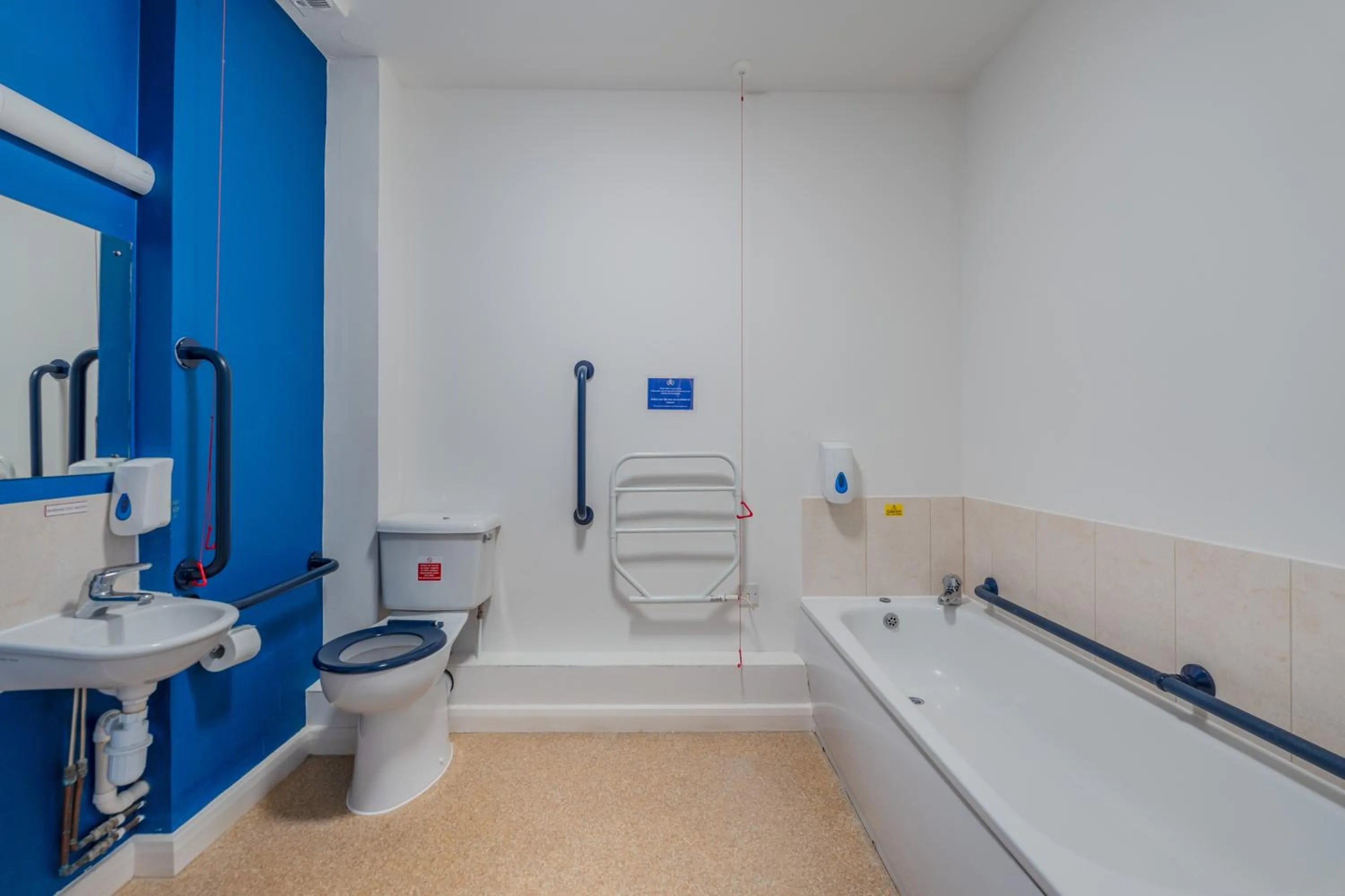 Bathroom in Wookey Hole Hotel