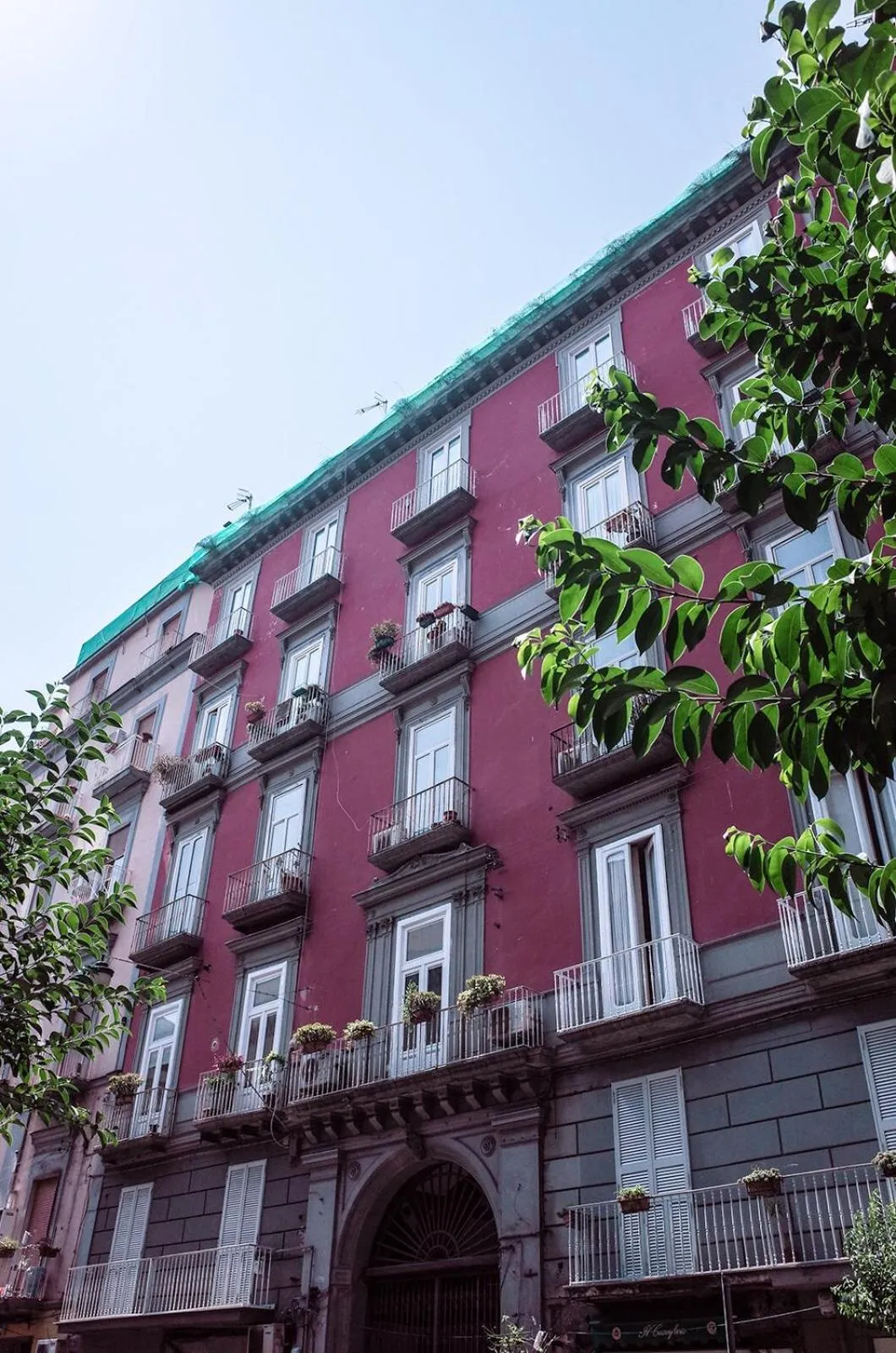 Facade/entrance in BB Casamatta