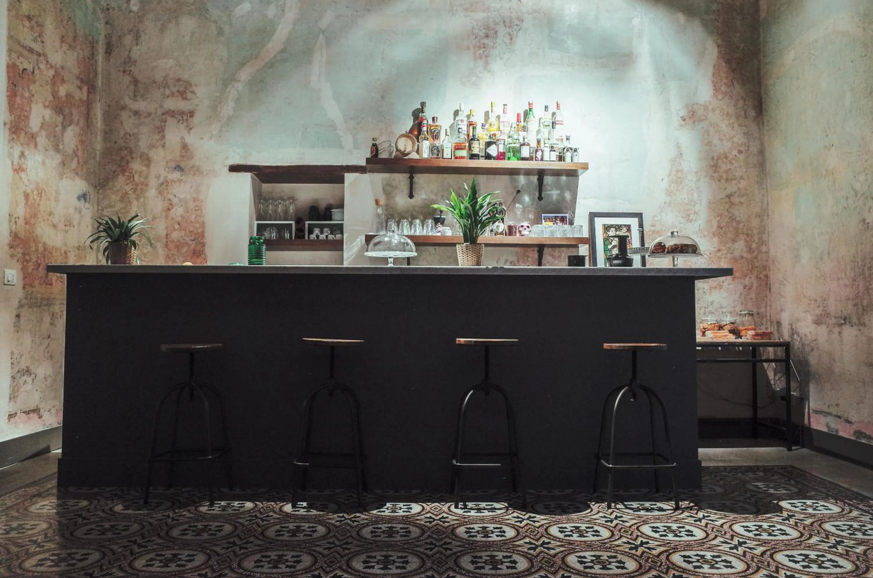 Communal lounge/ TV room in BB Casamatta