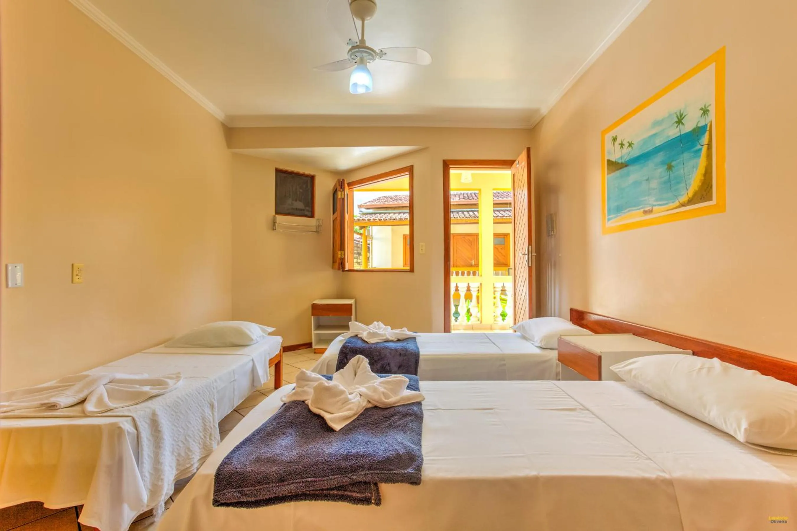 Bed in Pousada Raisis