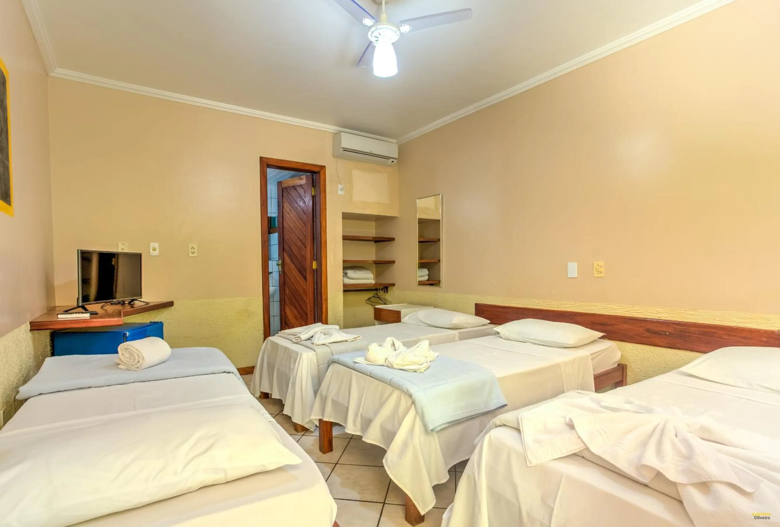 Bed in Pousada Raisis