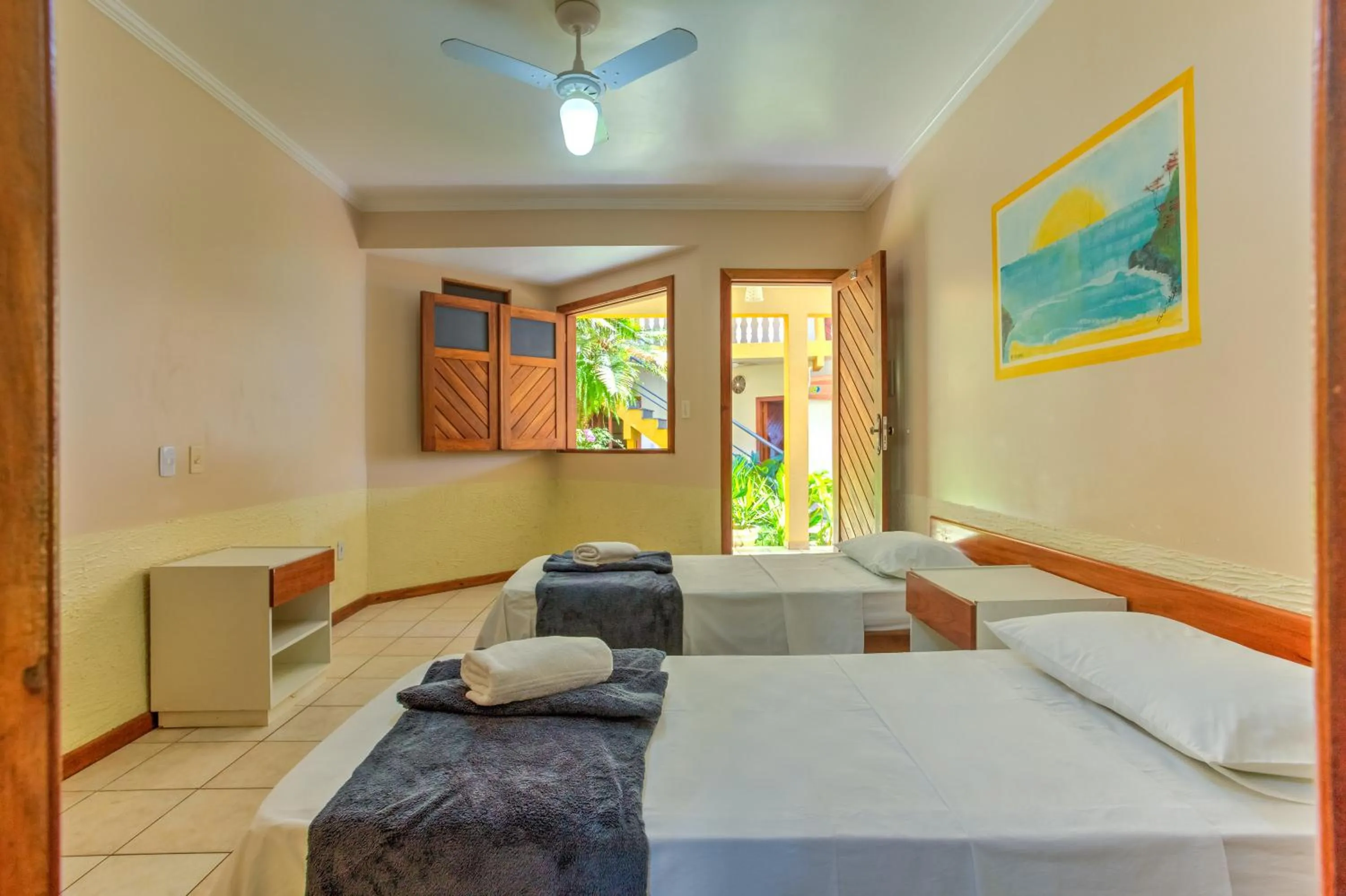 Bed in Pousada Raisis