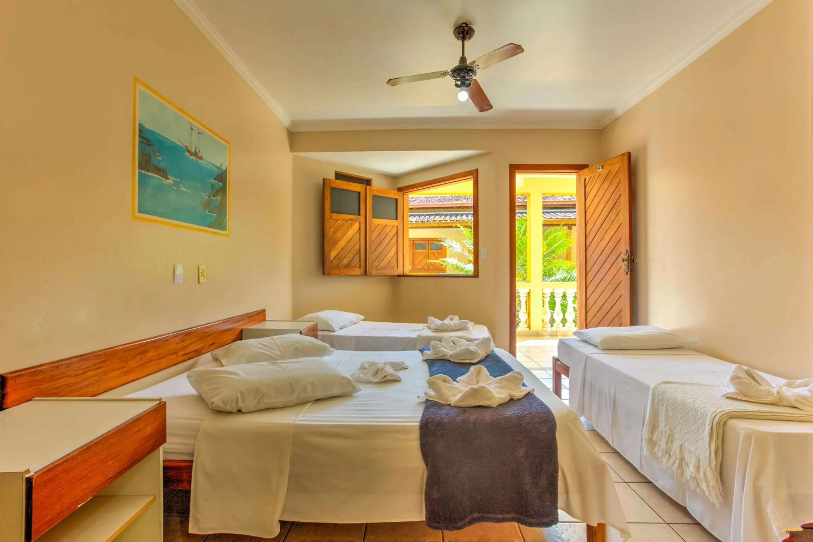 Bed in Pousada Raisis