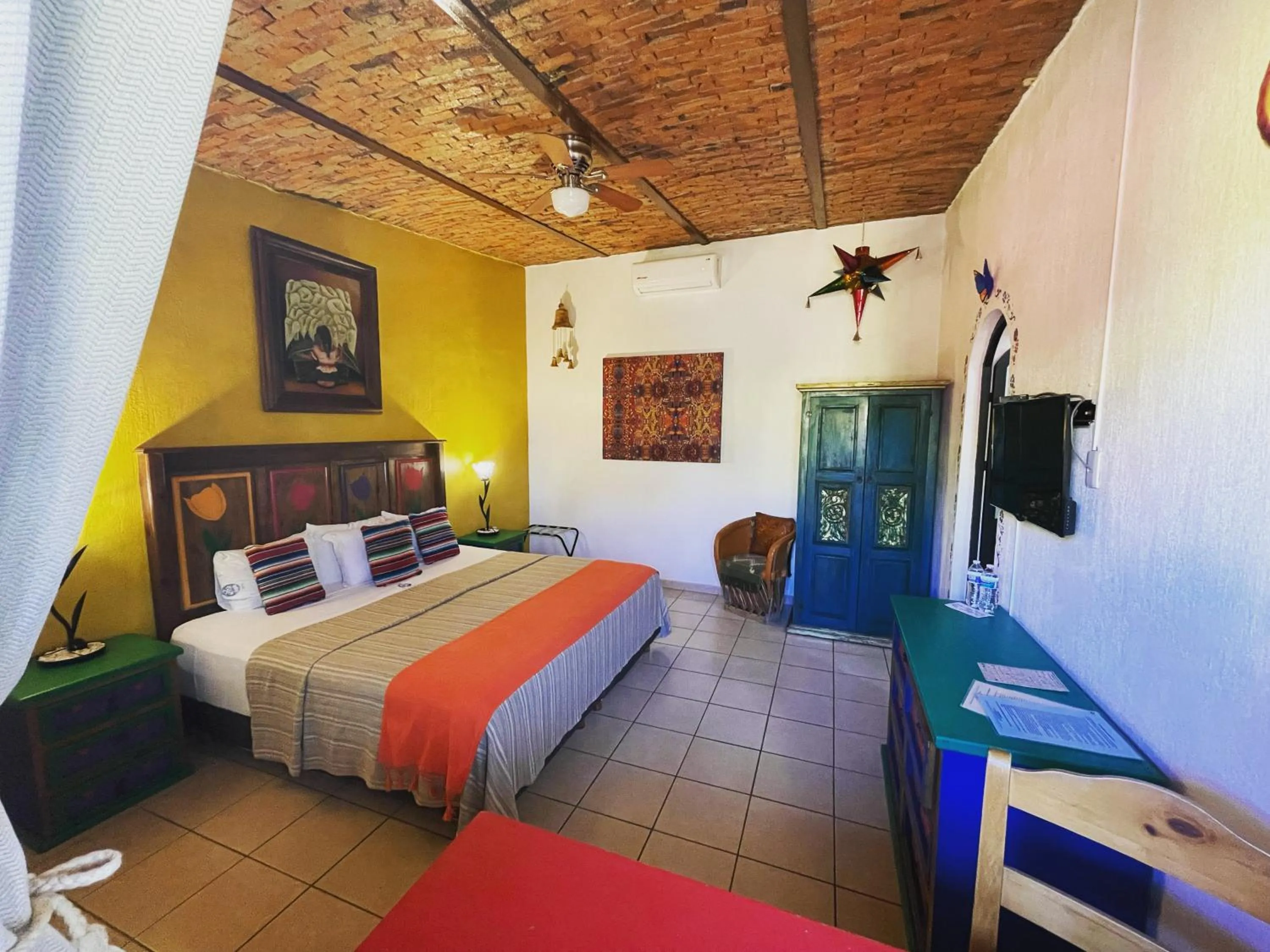 Bed in Posada las Margaritas