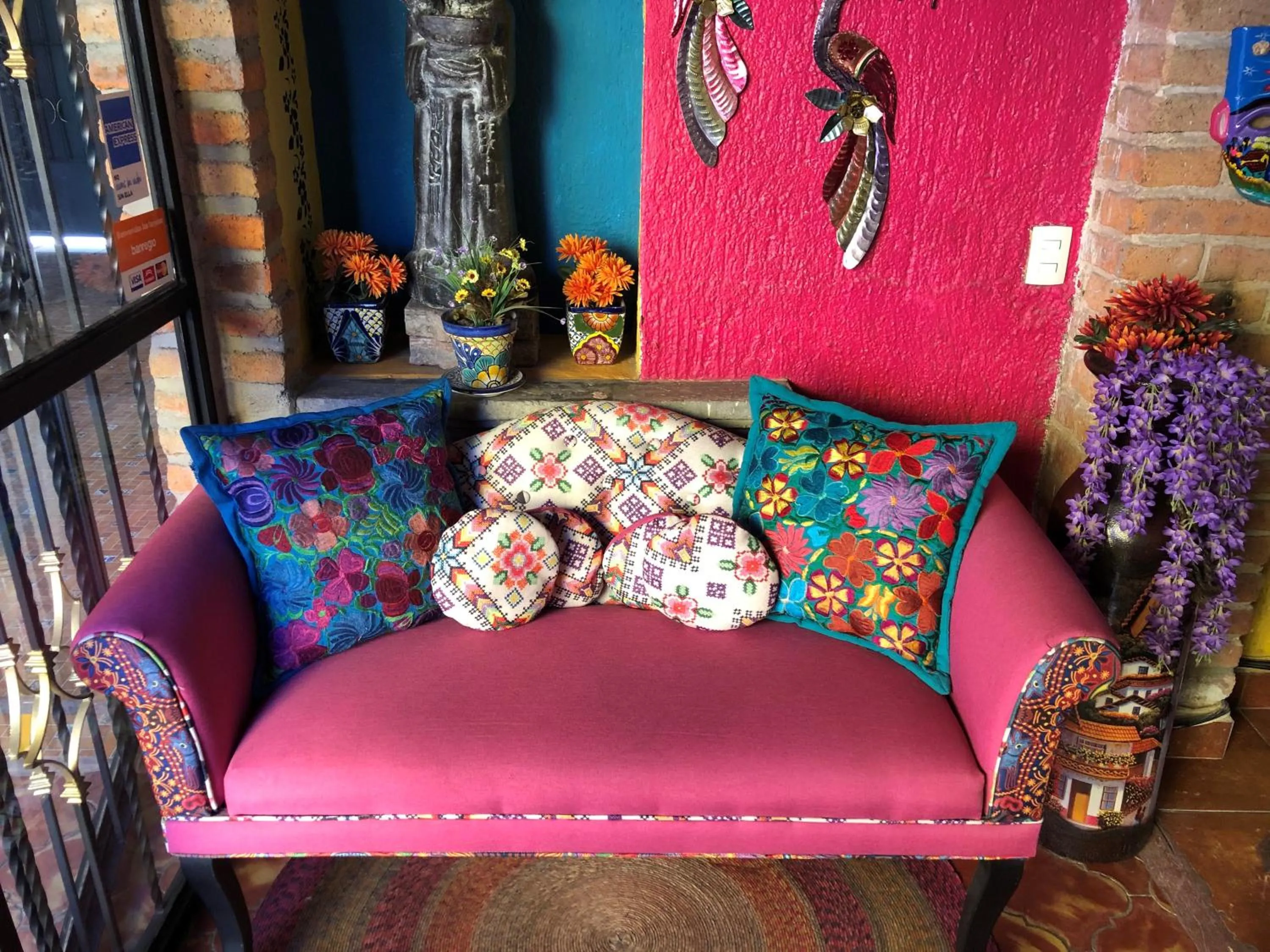 Lobby or reception in Posada las Margaritas