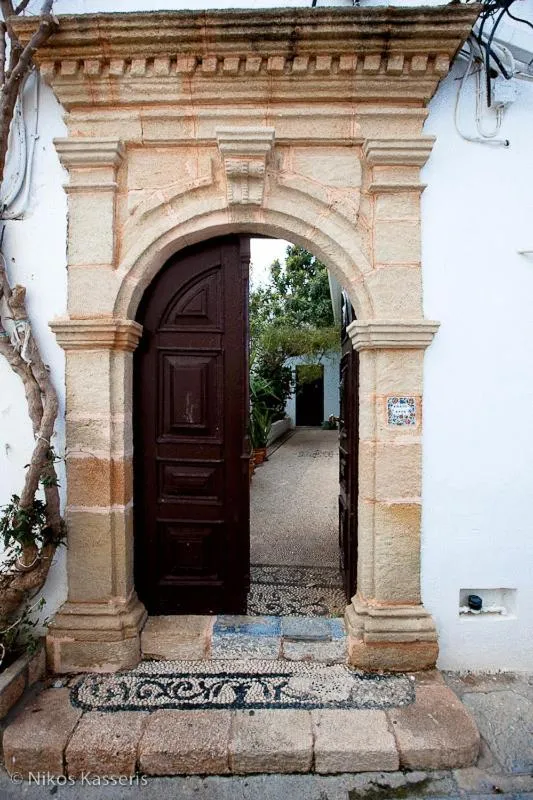 Facade/entrance in Erato Apartments
