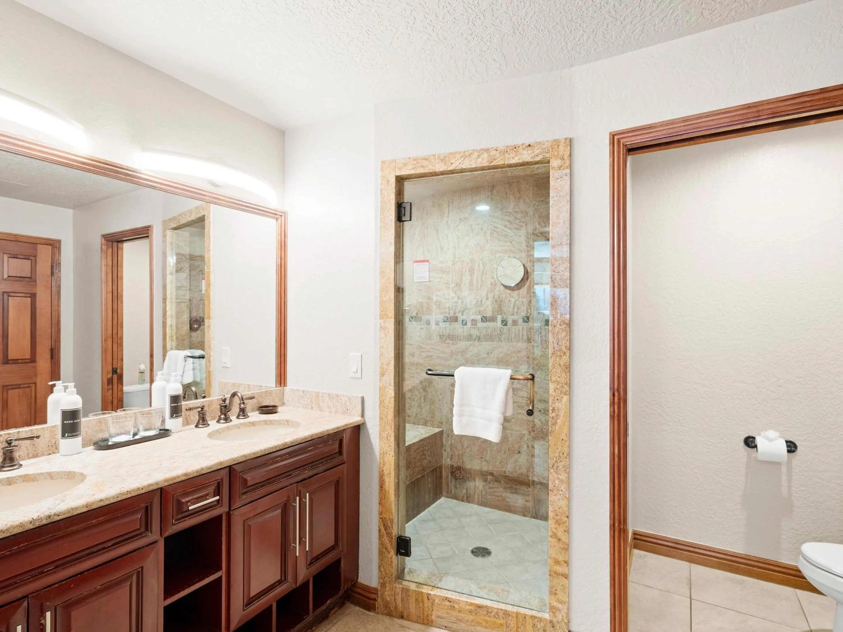 Shower in Canyons Village Condos by All Seasons Resort Lodging