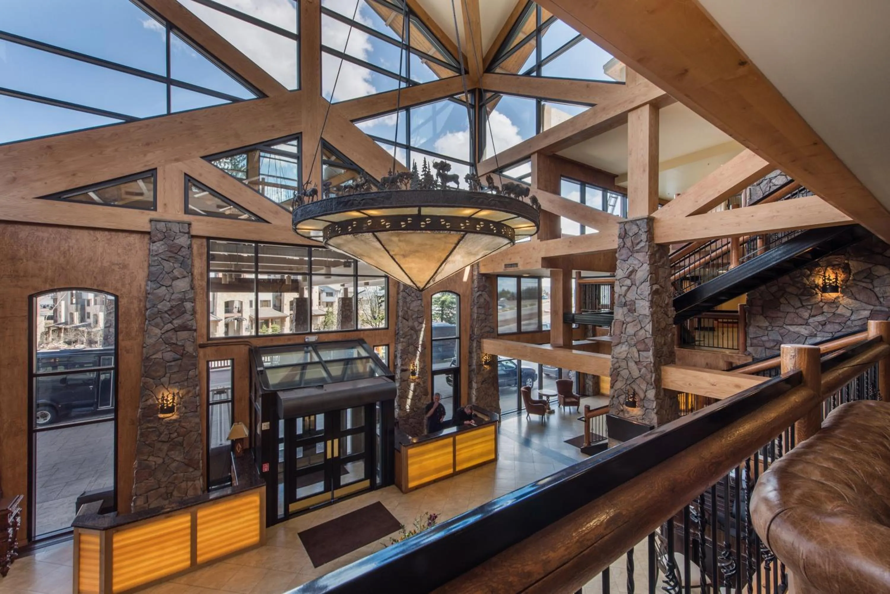 Lobby or reception in Canyons Village Condos by All Seasons Resort Lodging