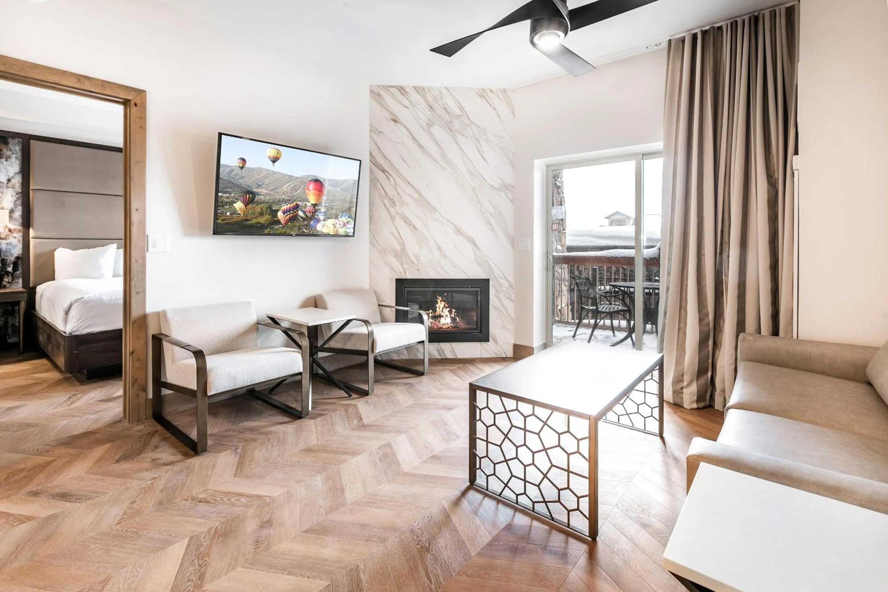 TV and multimedia, Bed in Canyons Village Condos by All Seasons Resort Lodging