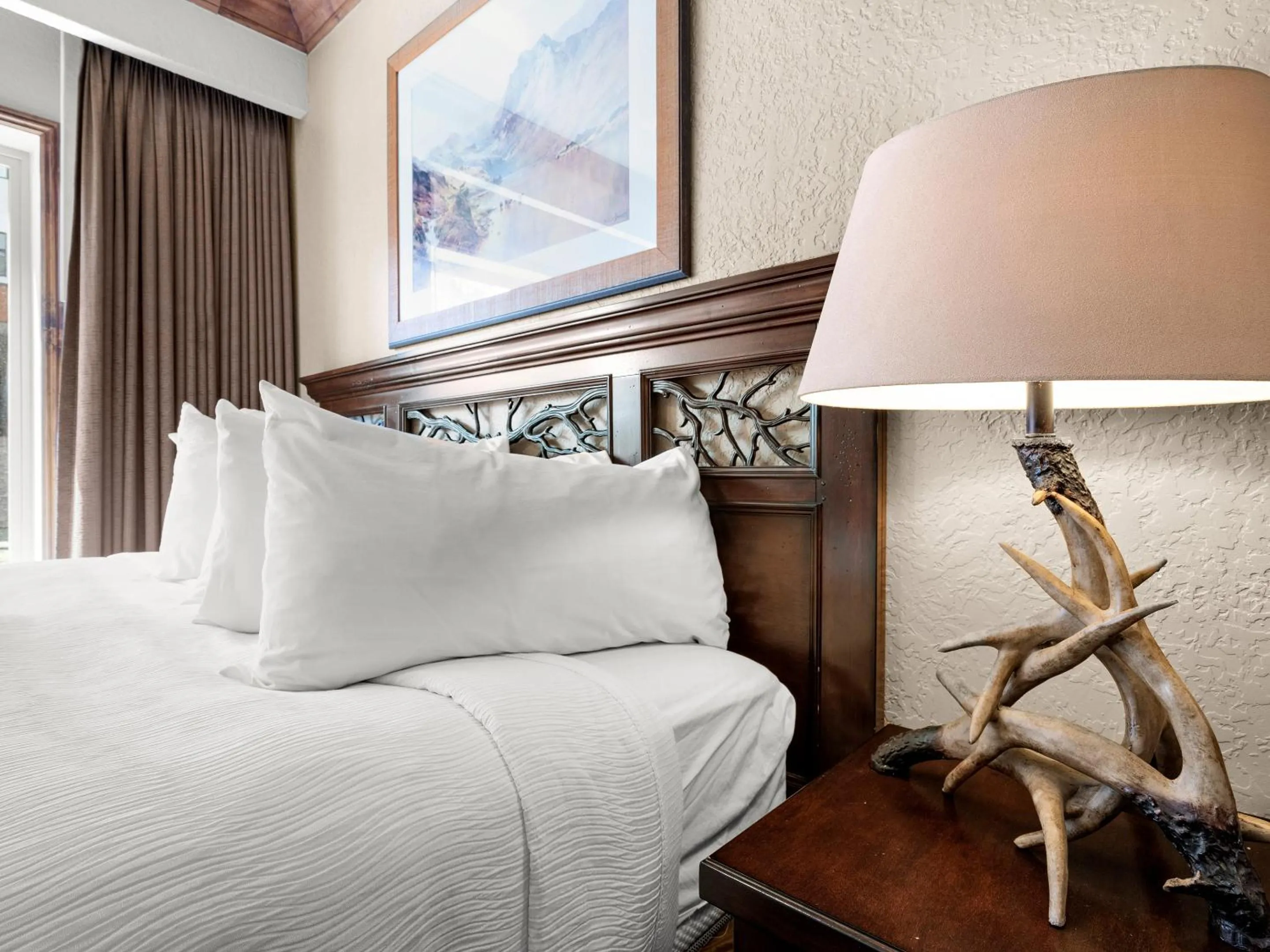 Bed in Canyons Village Condos by All Seasons Resort Lodging