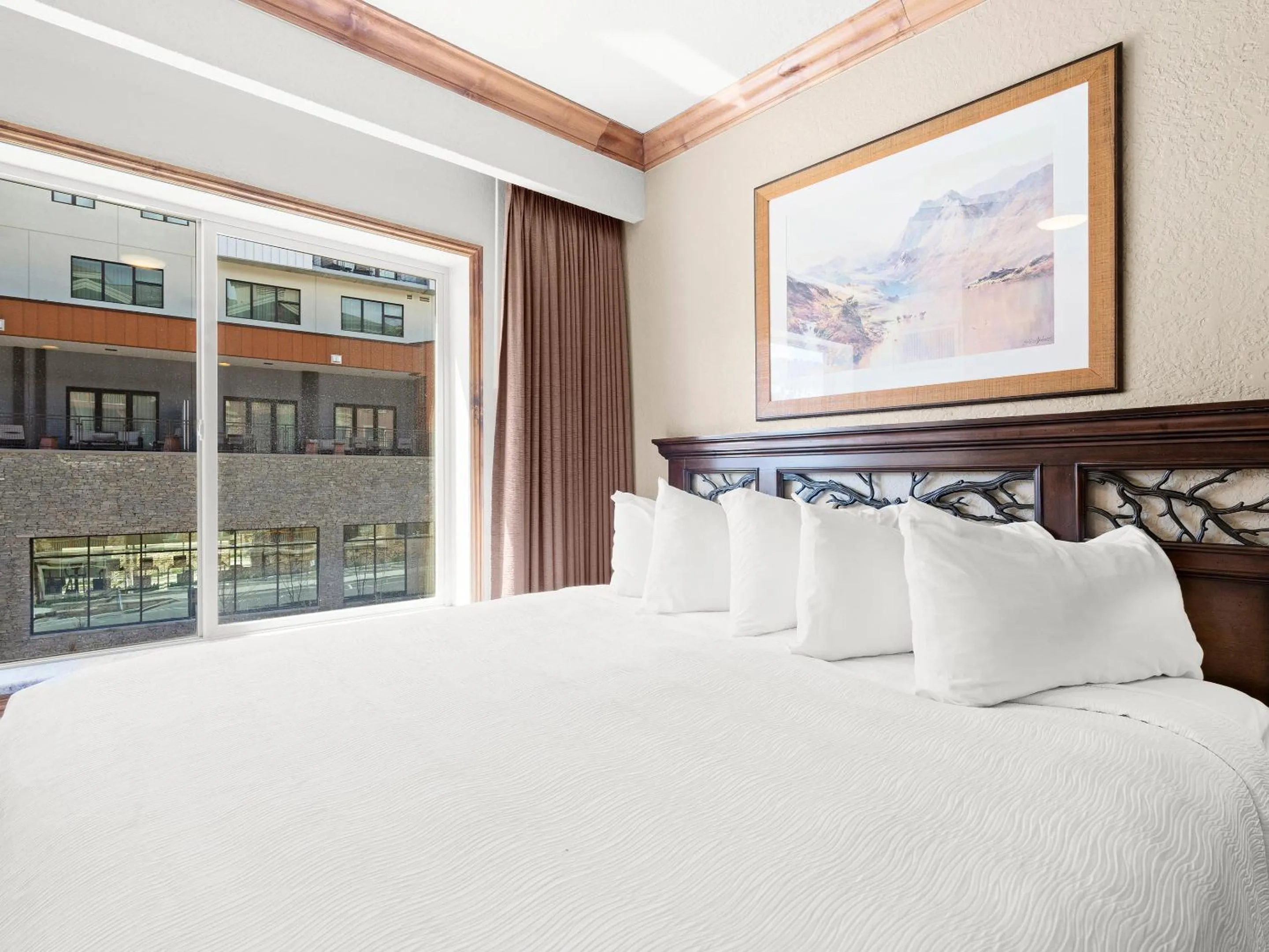 Bed in Canyons Village Condos by All Seasons Resort Lodging