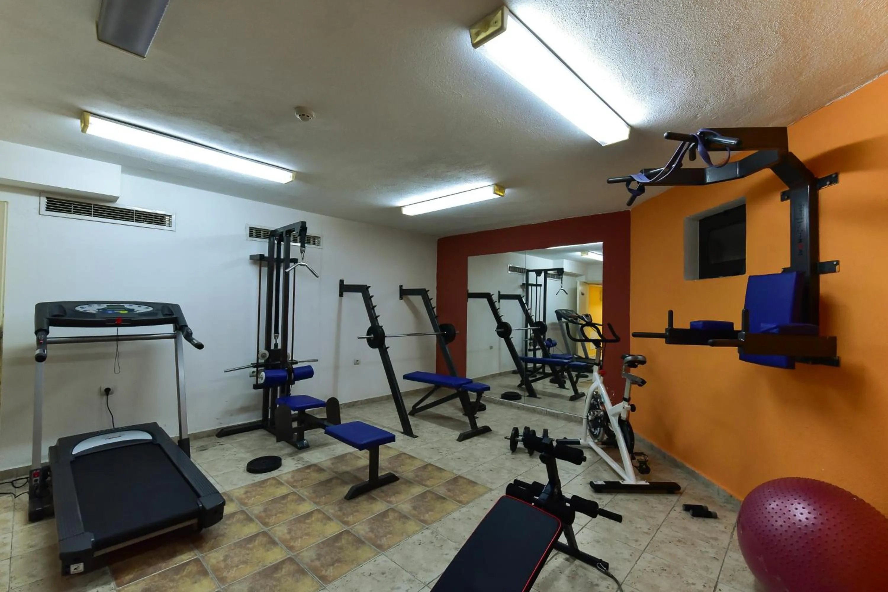 Fitness centre/facilities in Hotel Ida