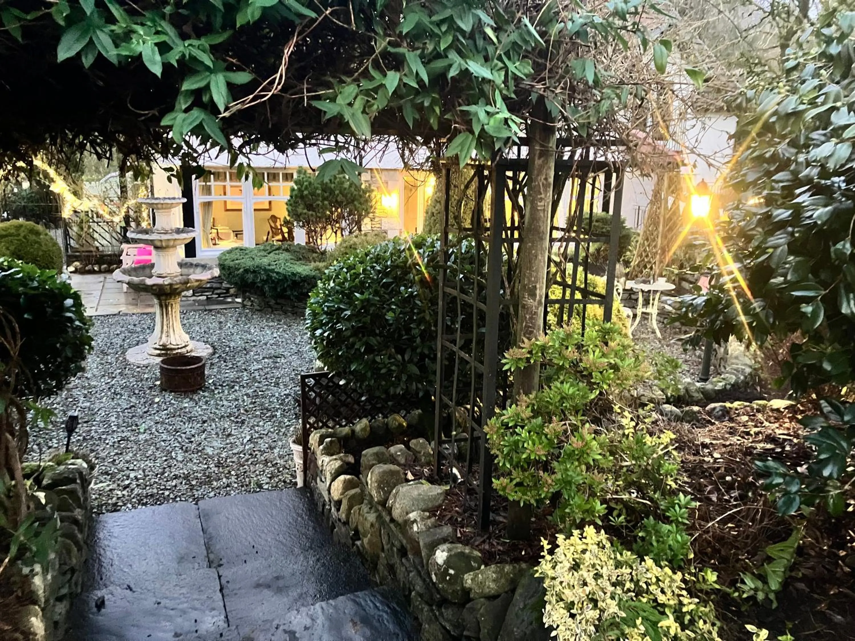 Garden in Storrs Gate House