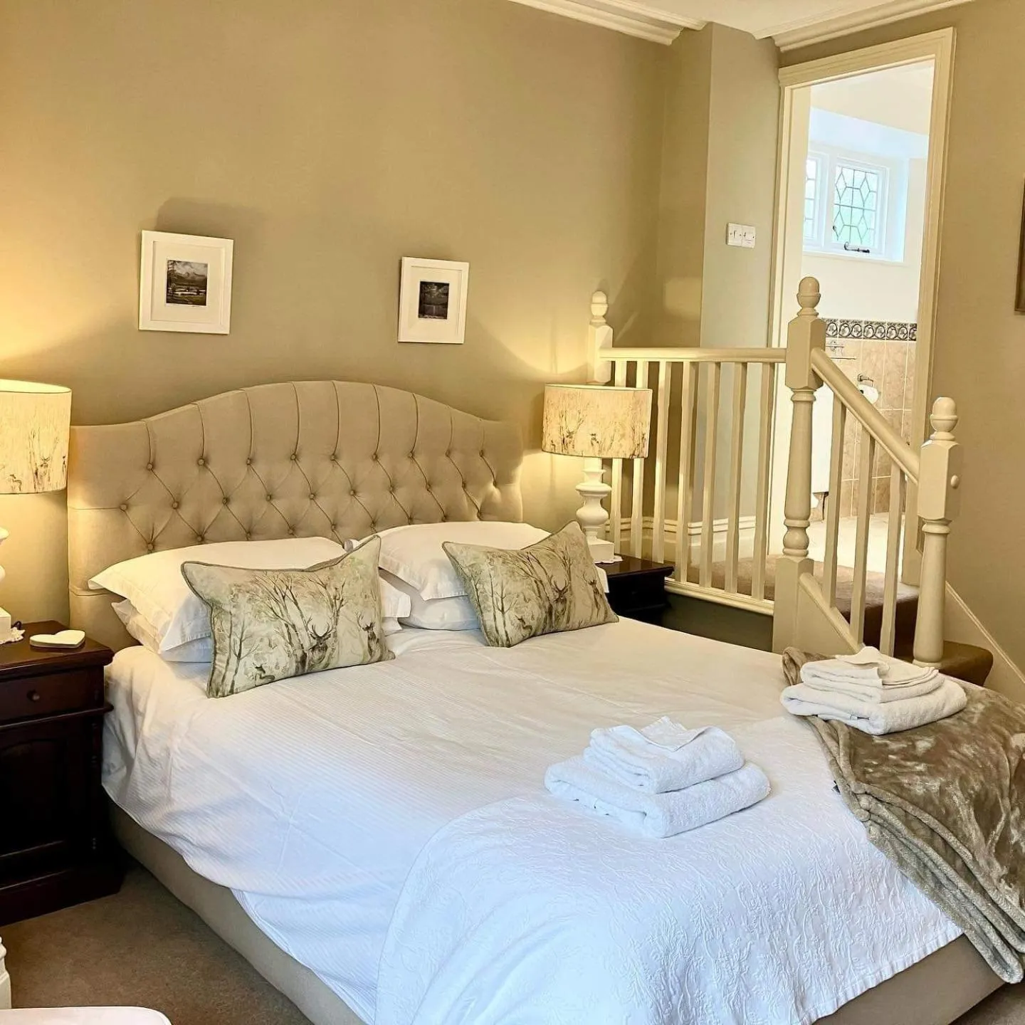 Bedroom, Bed in Storrs Gate House