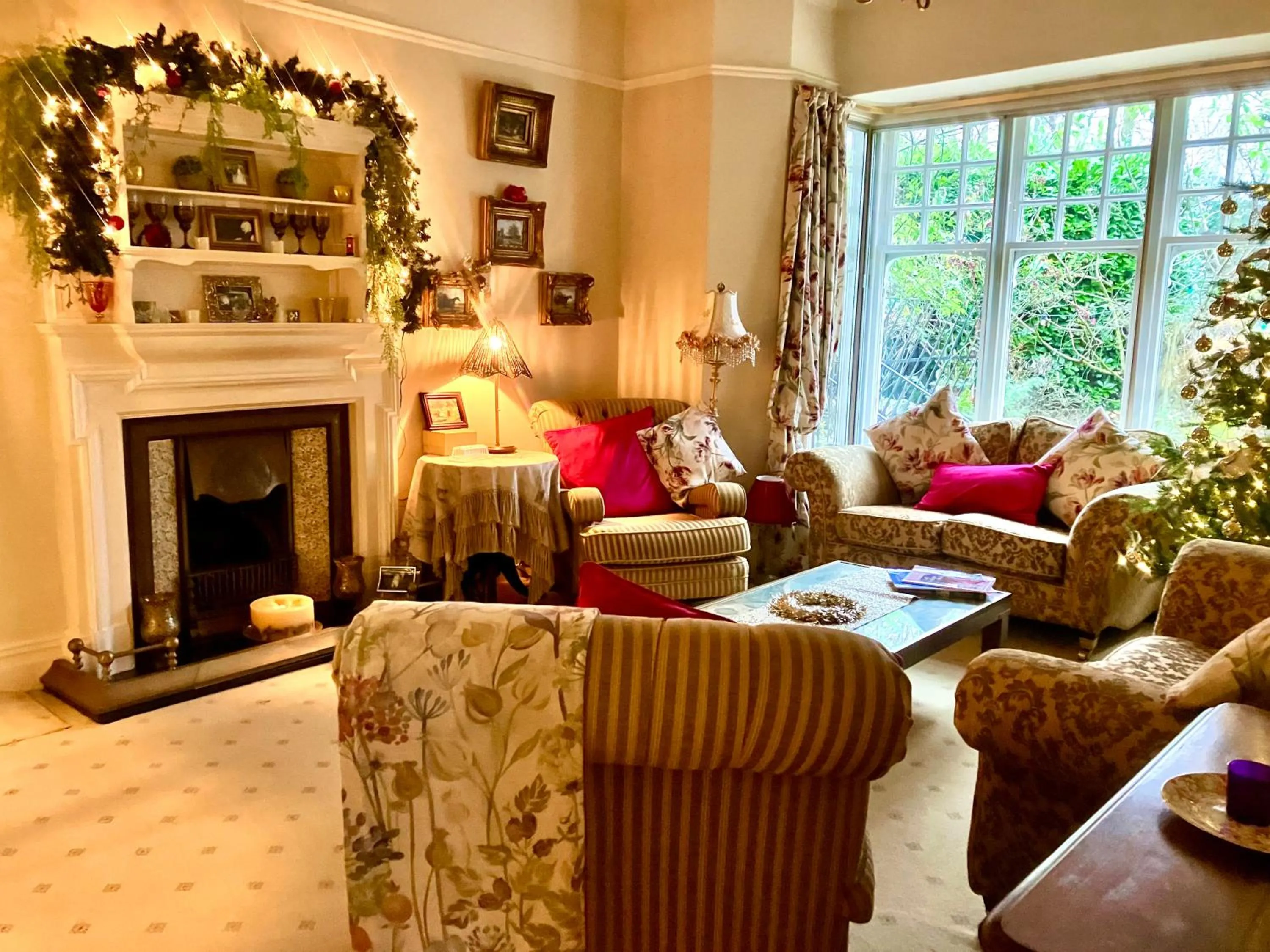 Living room in Storrs Gate House