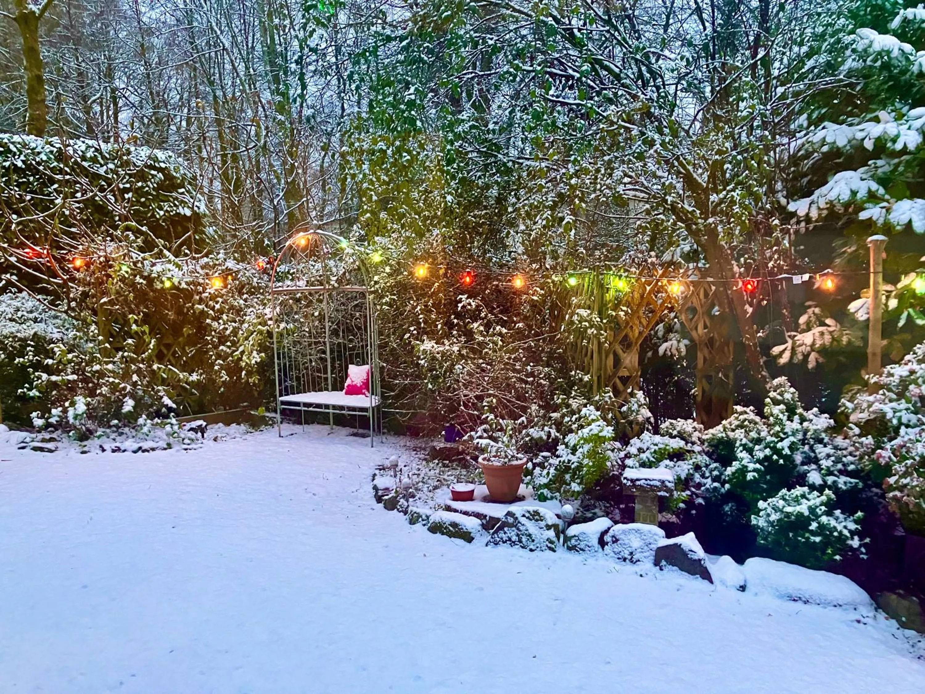 Winter in Storrs Gate House