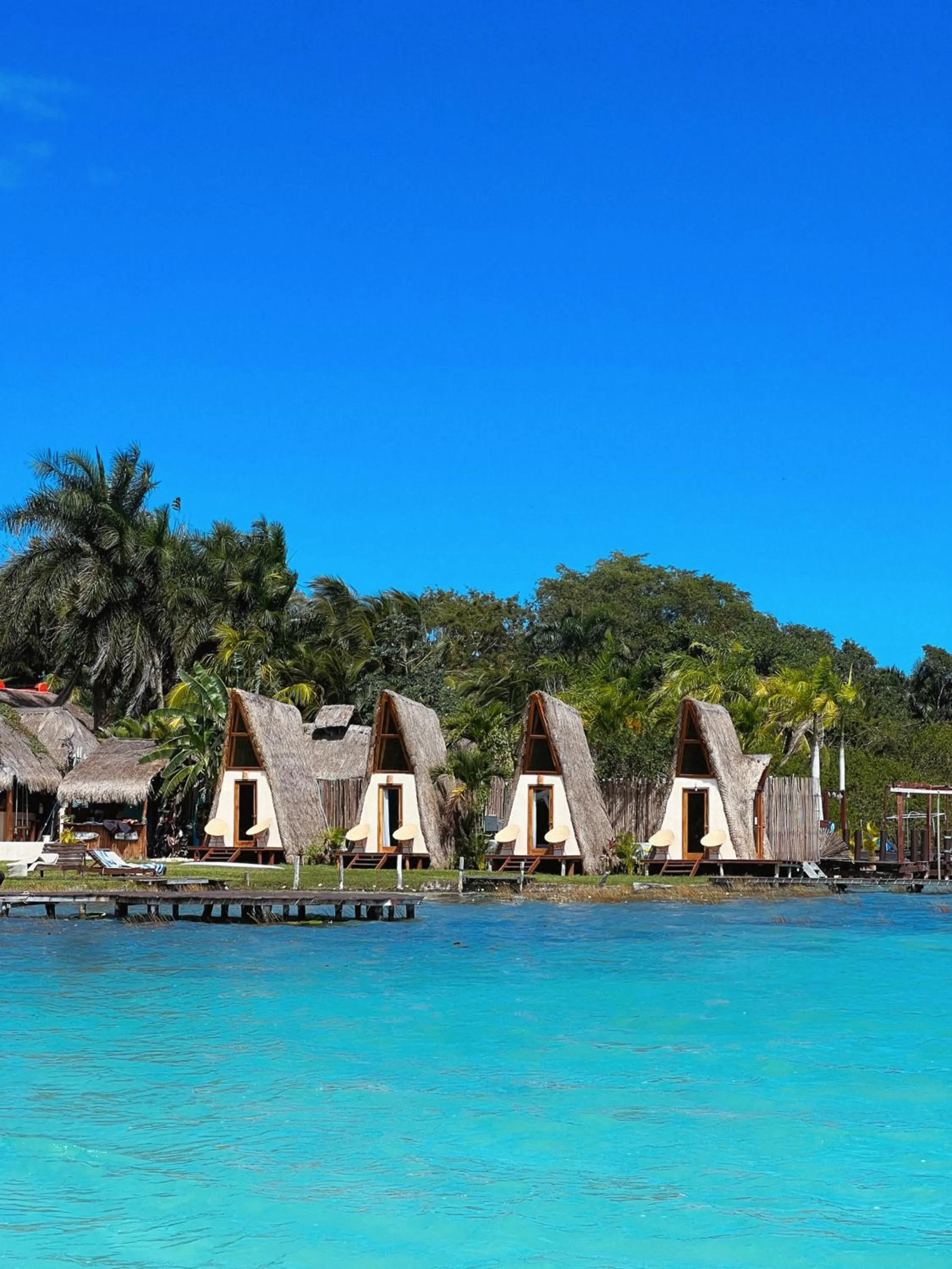 Lake view in Hotel CasaBakal - A pie de Laguna - Bacalar
