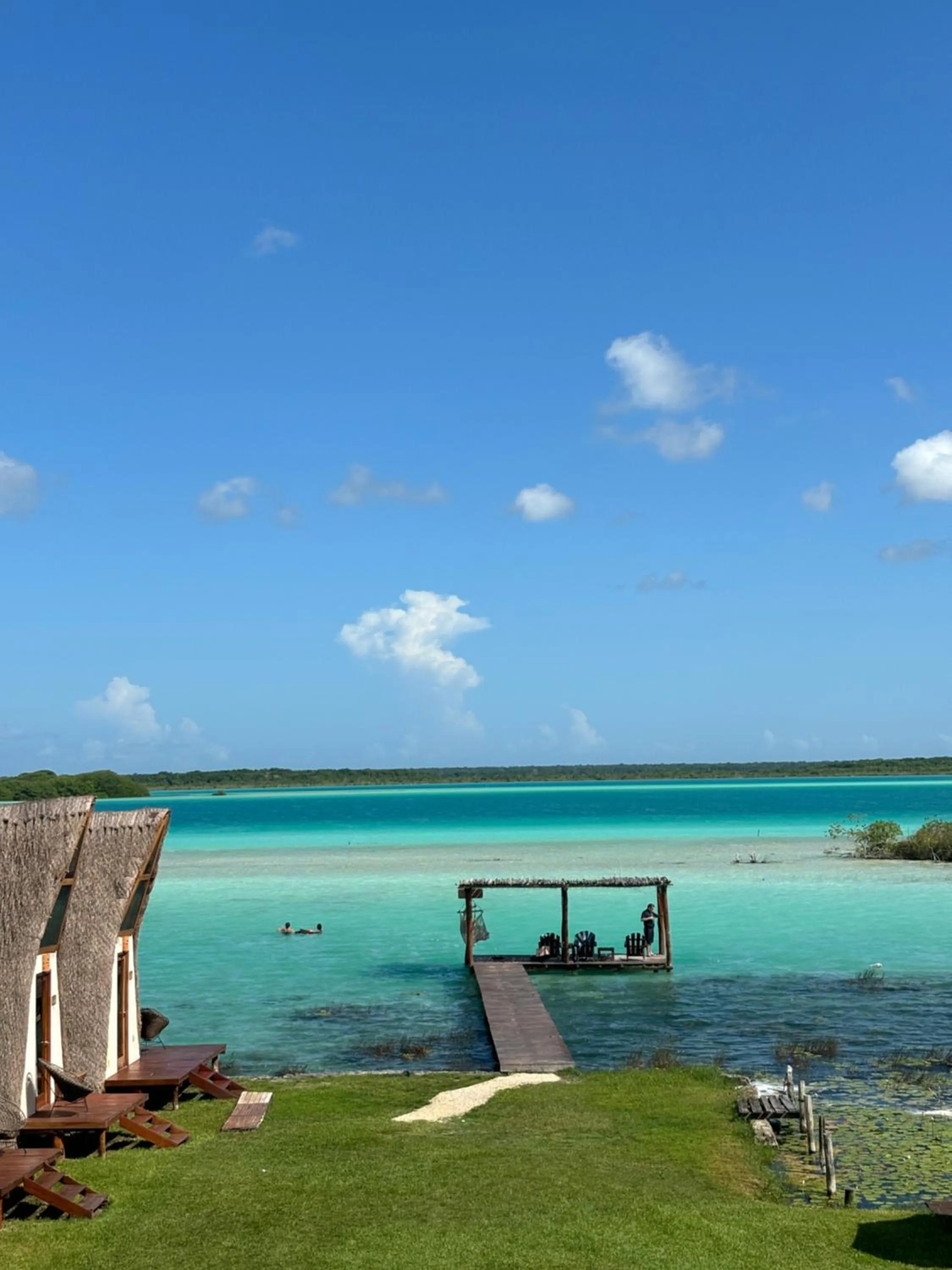 Lake view in Hotel CasaBakal - A pie de Laguna - Bacalar