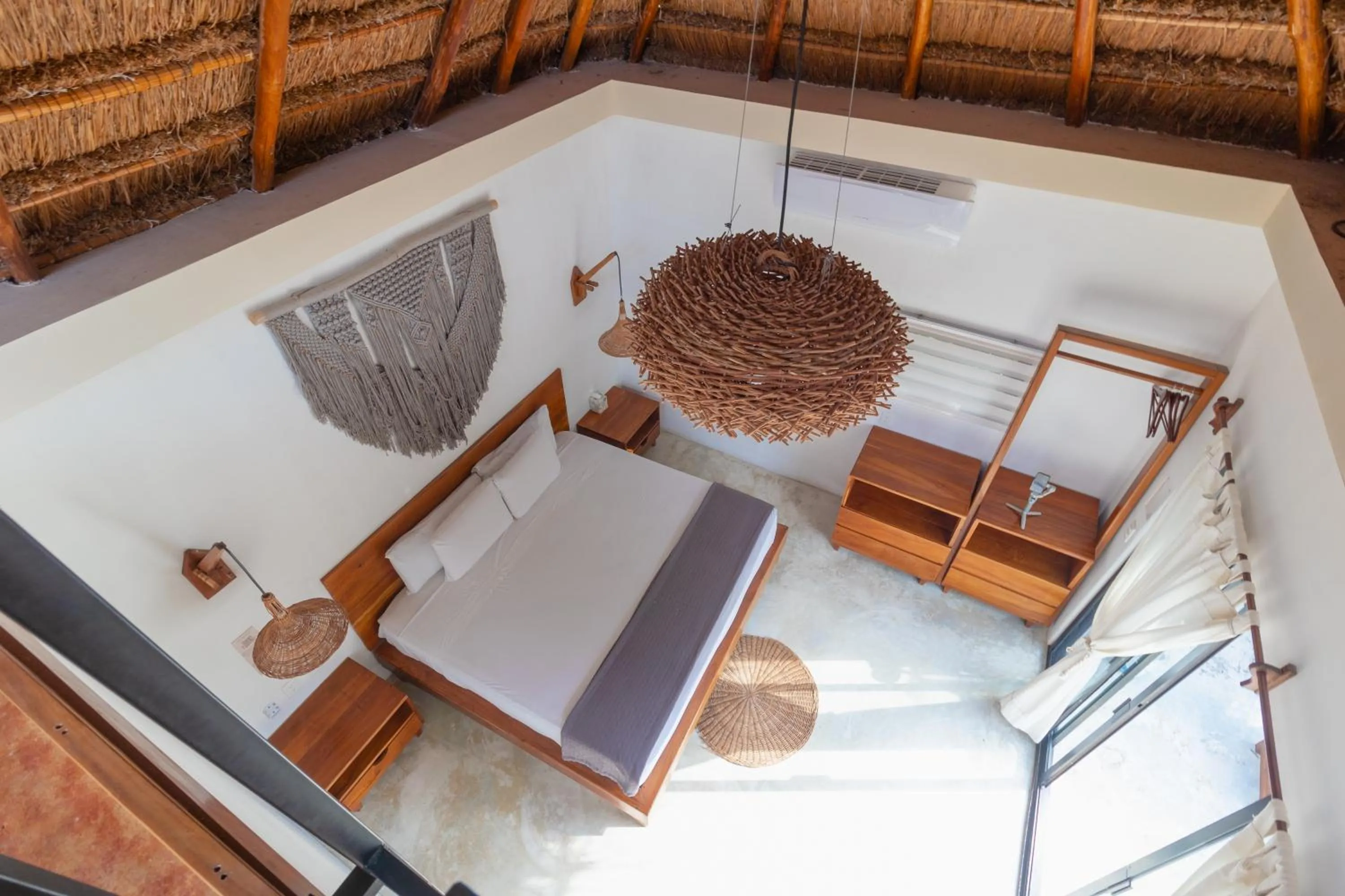 Bedroom in Hotel CasaBakal - A pie de Laguna - Bacalar