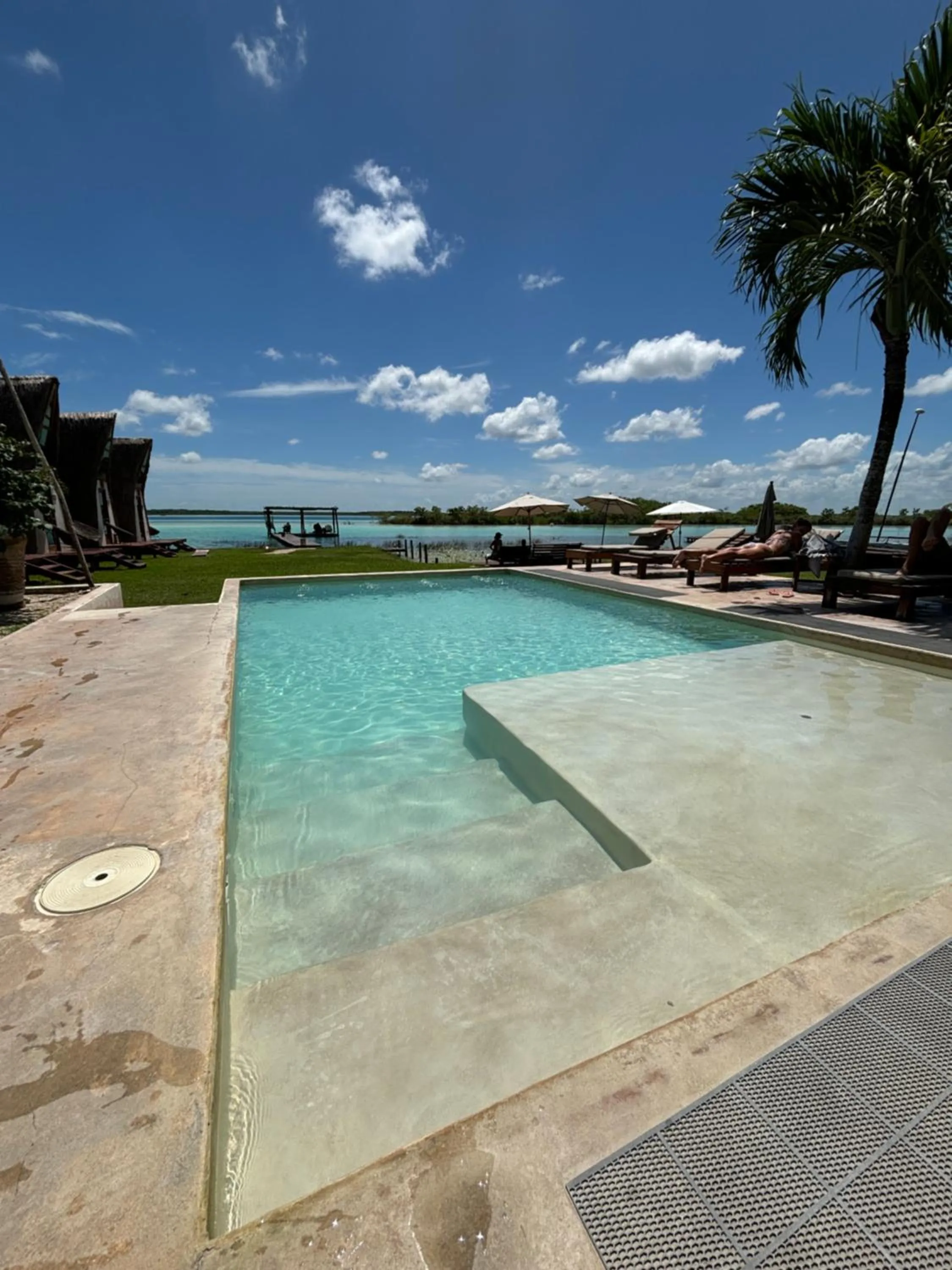 Lake view in Hotel CasaBakal - A pie de Laguna - Bacalar