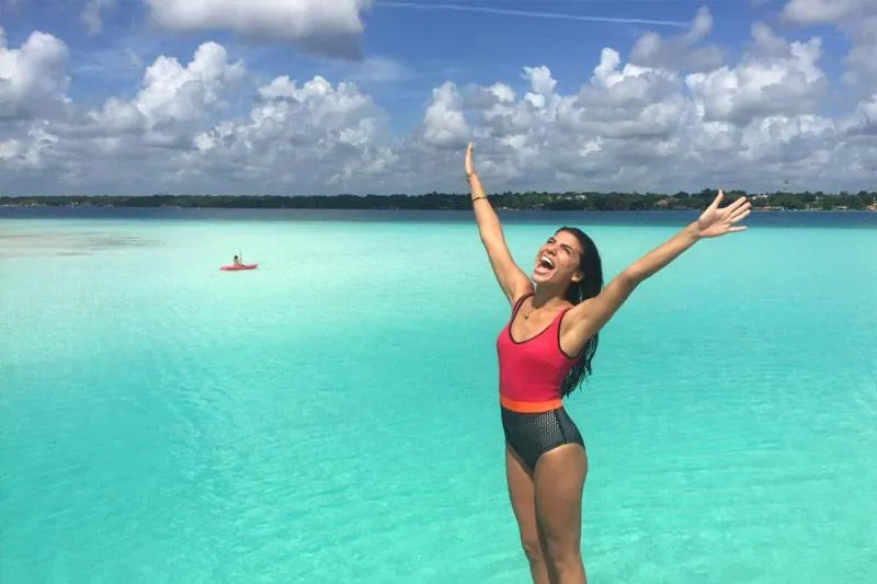 Natural landscape in Hotel CasaBakal - A pie de Laguna - Bacalar