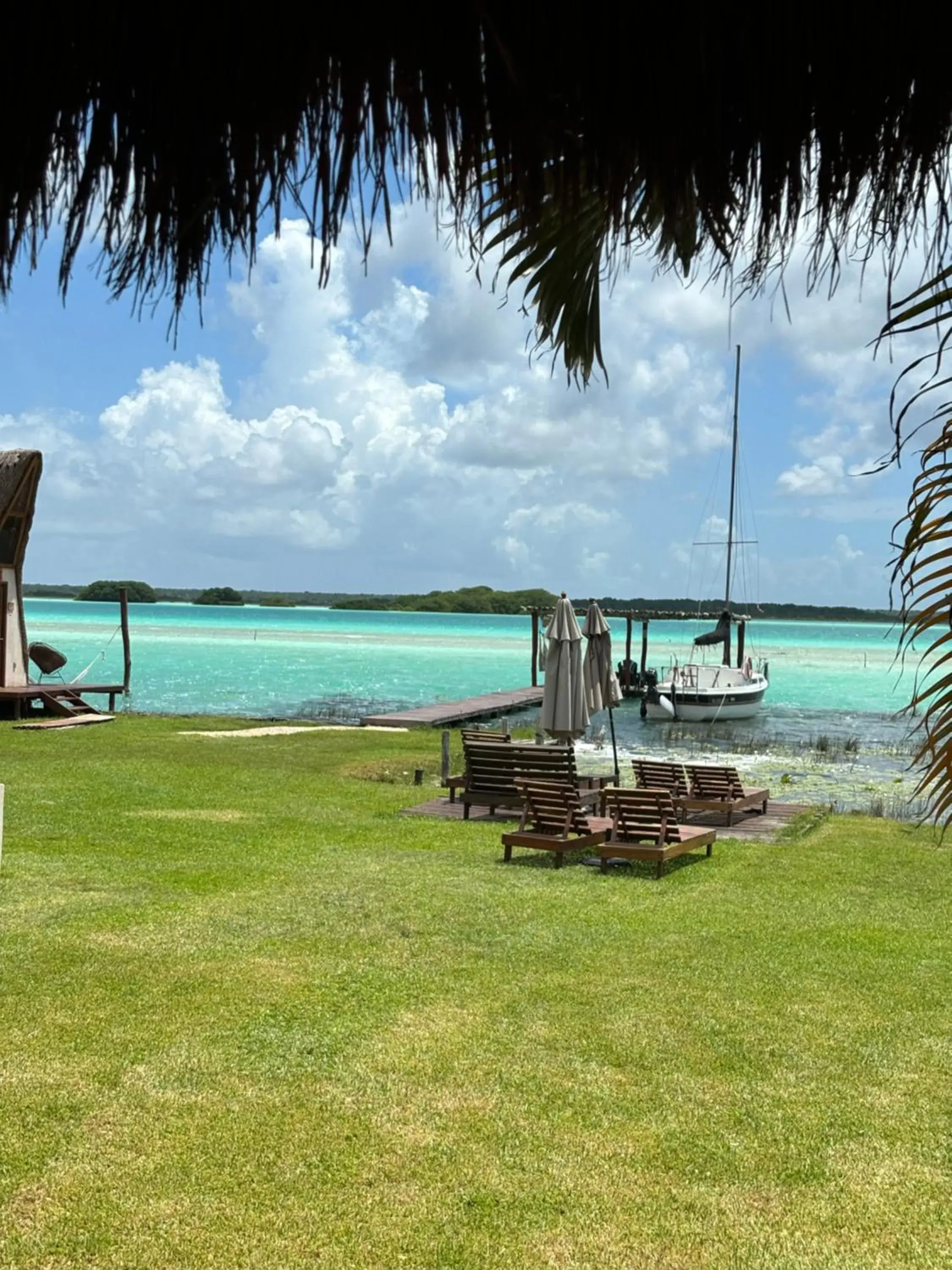 Sea view in Hotel CasaBakal - A pie de Laguna - Bacalar Sea view in Hotel CasaBakal - A pie de Laguna - Bacalar