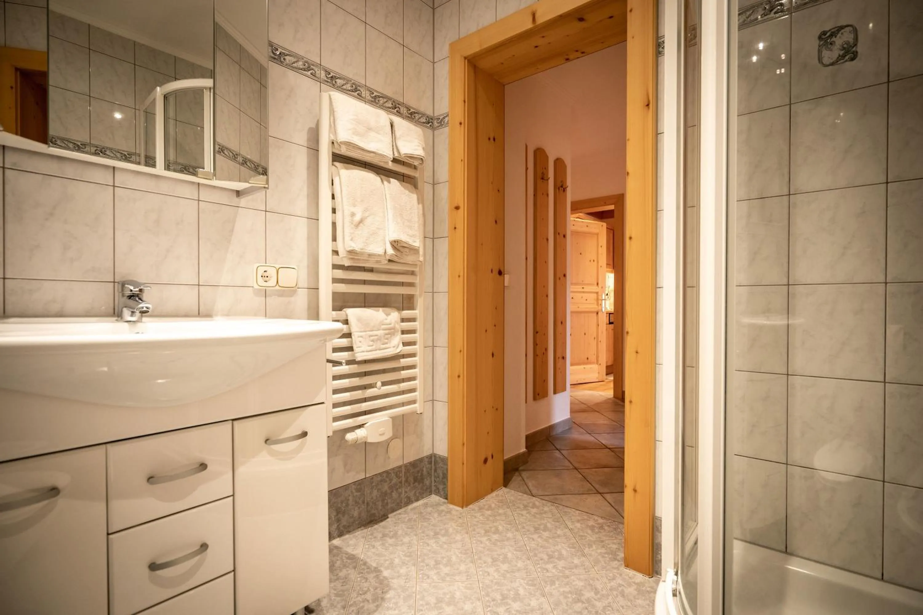 Bathroom in Apartmenthaus Gutwenger