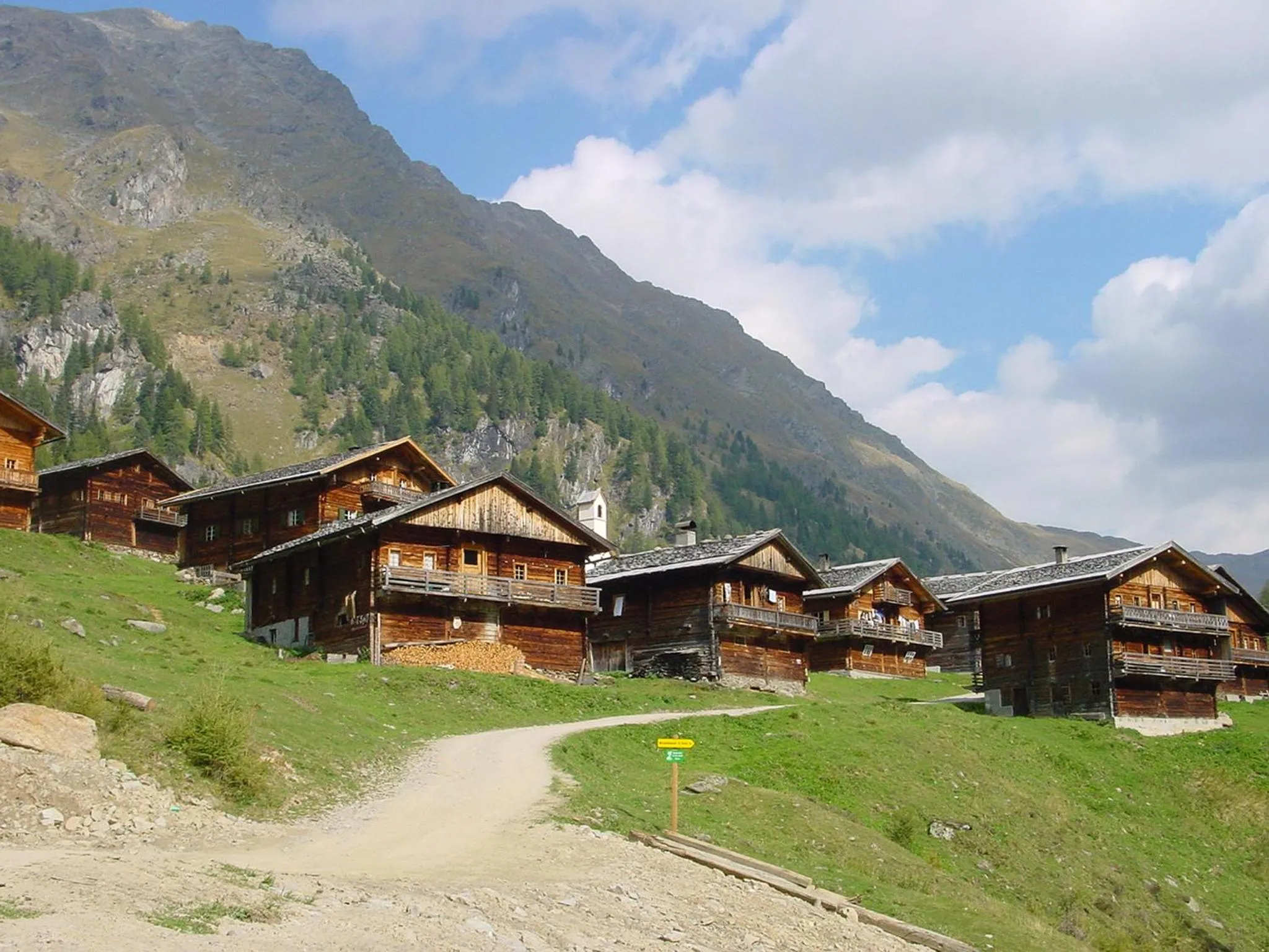 Natural landscape in Apartmenthaus Gutwenger