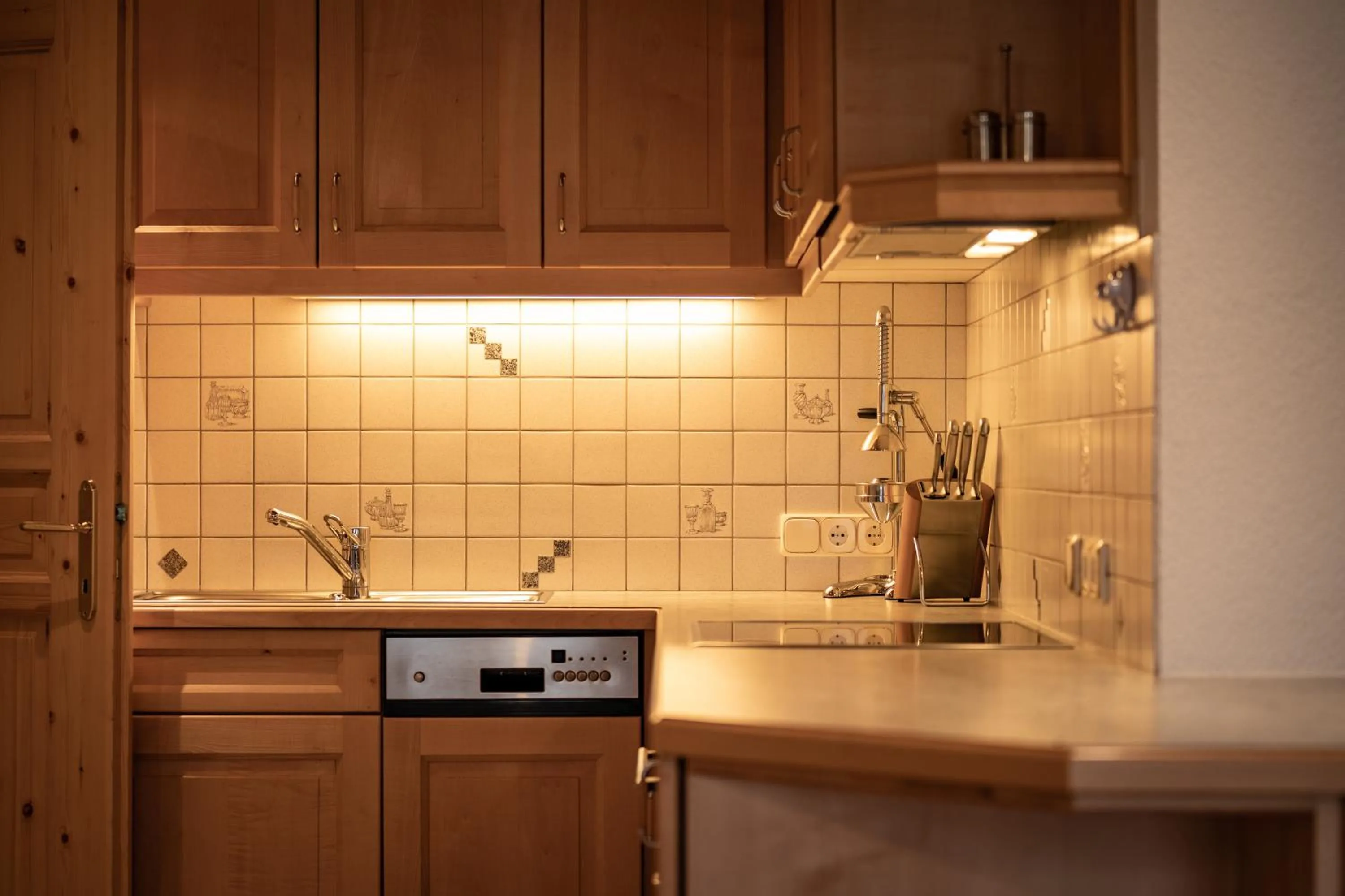 Kitchen or kitchenette in Apartmenthaus Gutwenger
