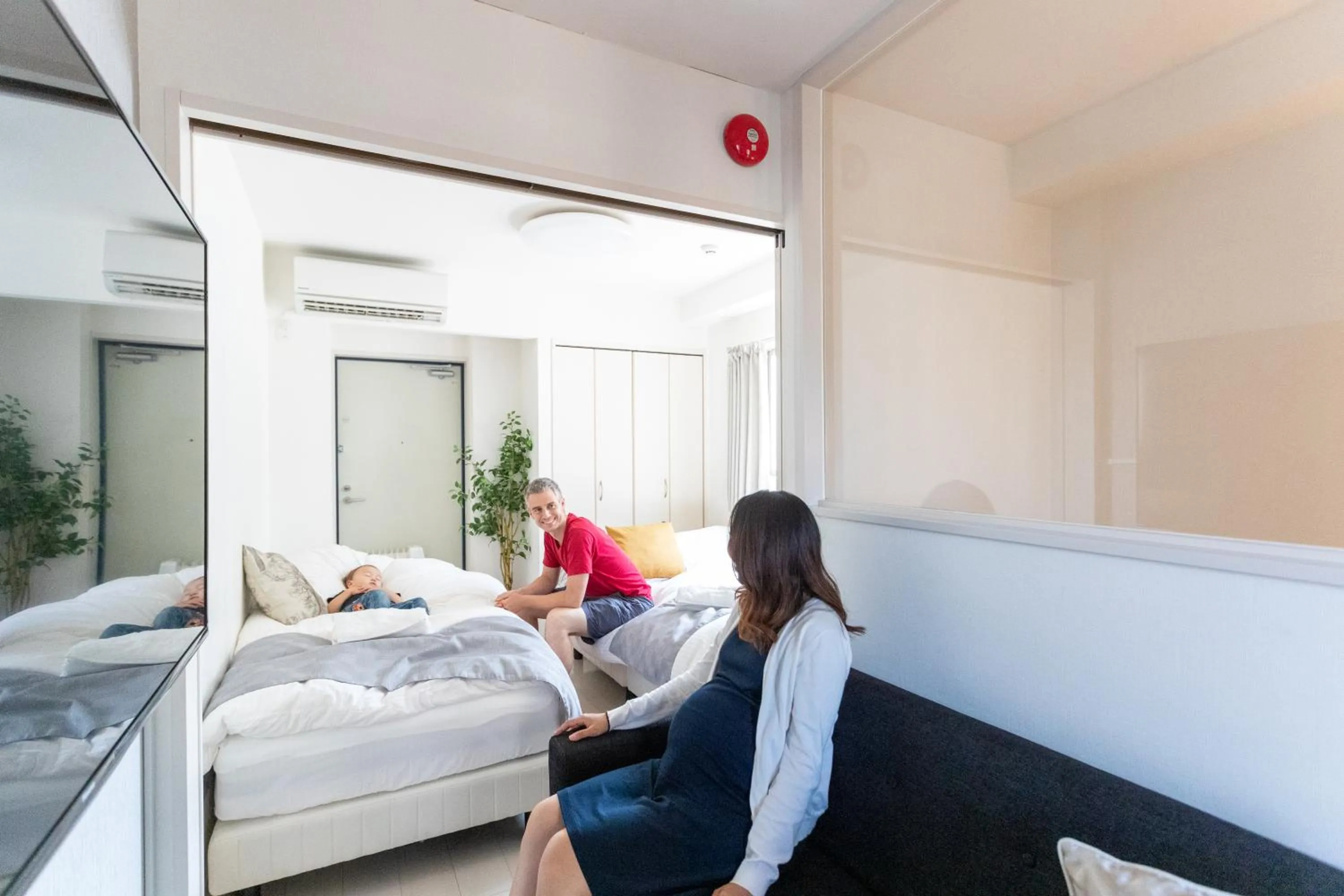 Photo of the whole room, Bed in Sakura Cross Hotel Ueno Iriya