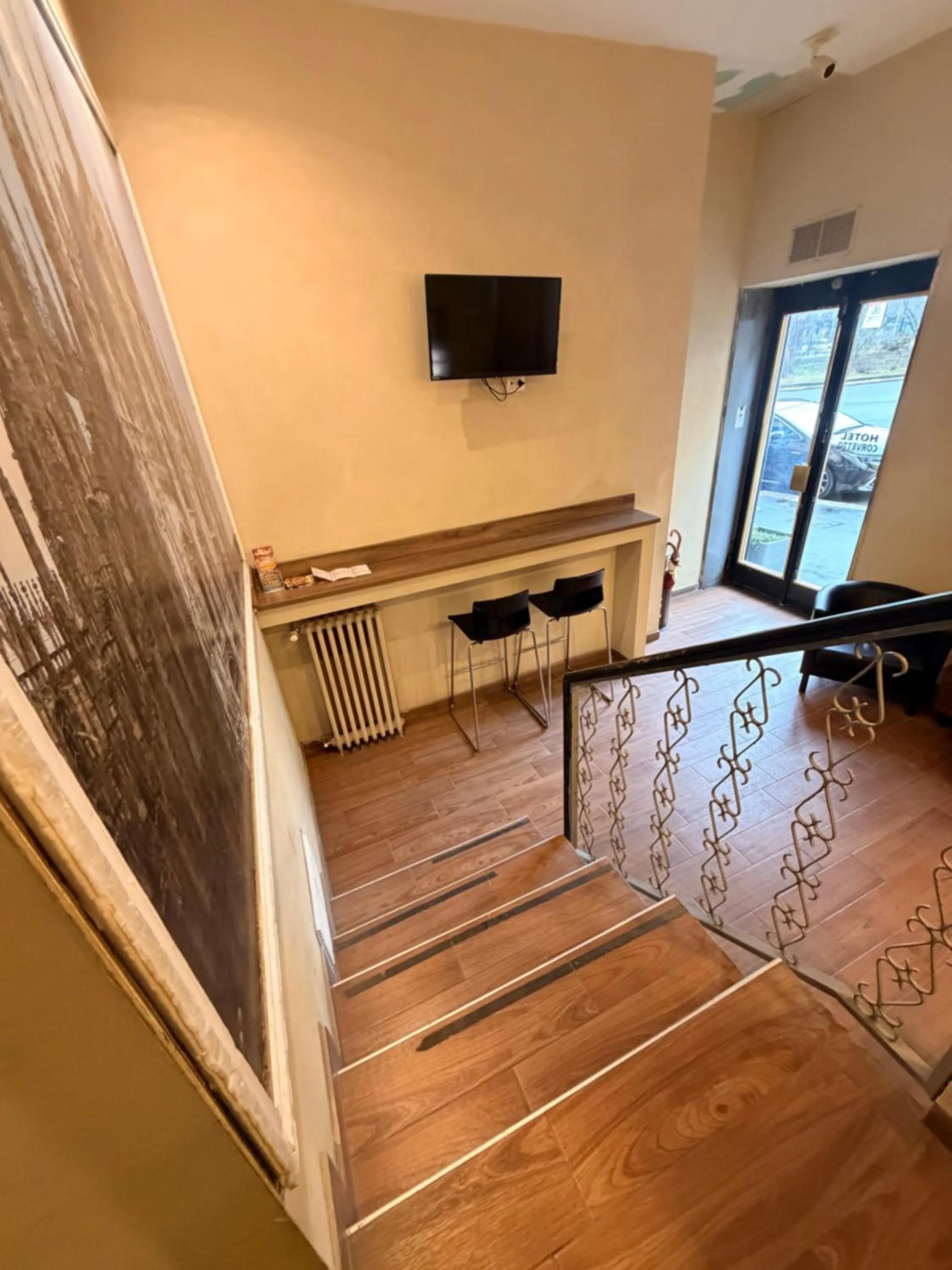 Lobby or reception in Albergo Corvetto Corso Lodi