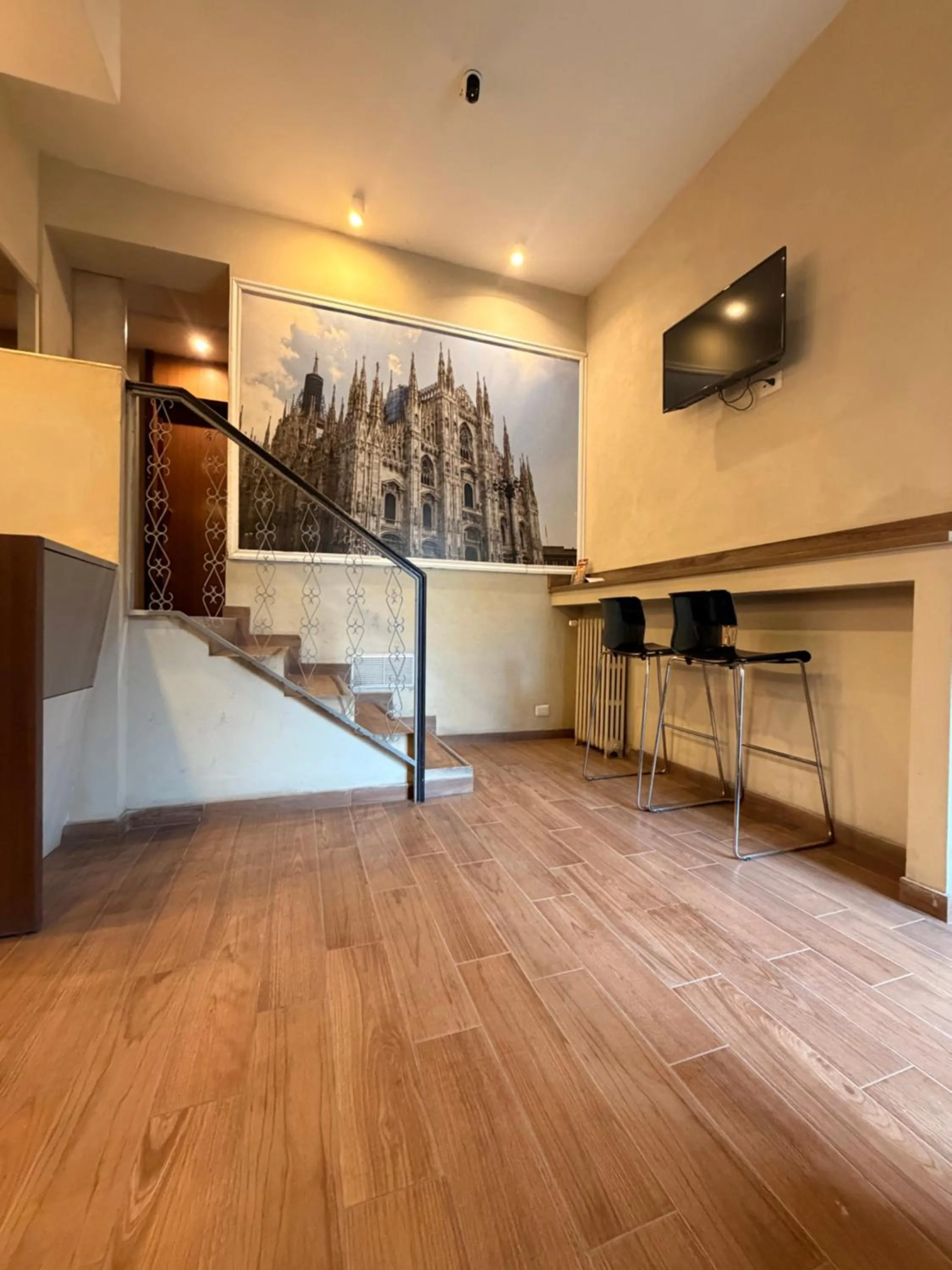 Lobby or reception in Albergo Corvetto Corso Lodi