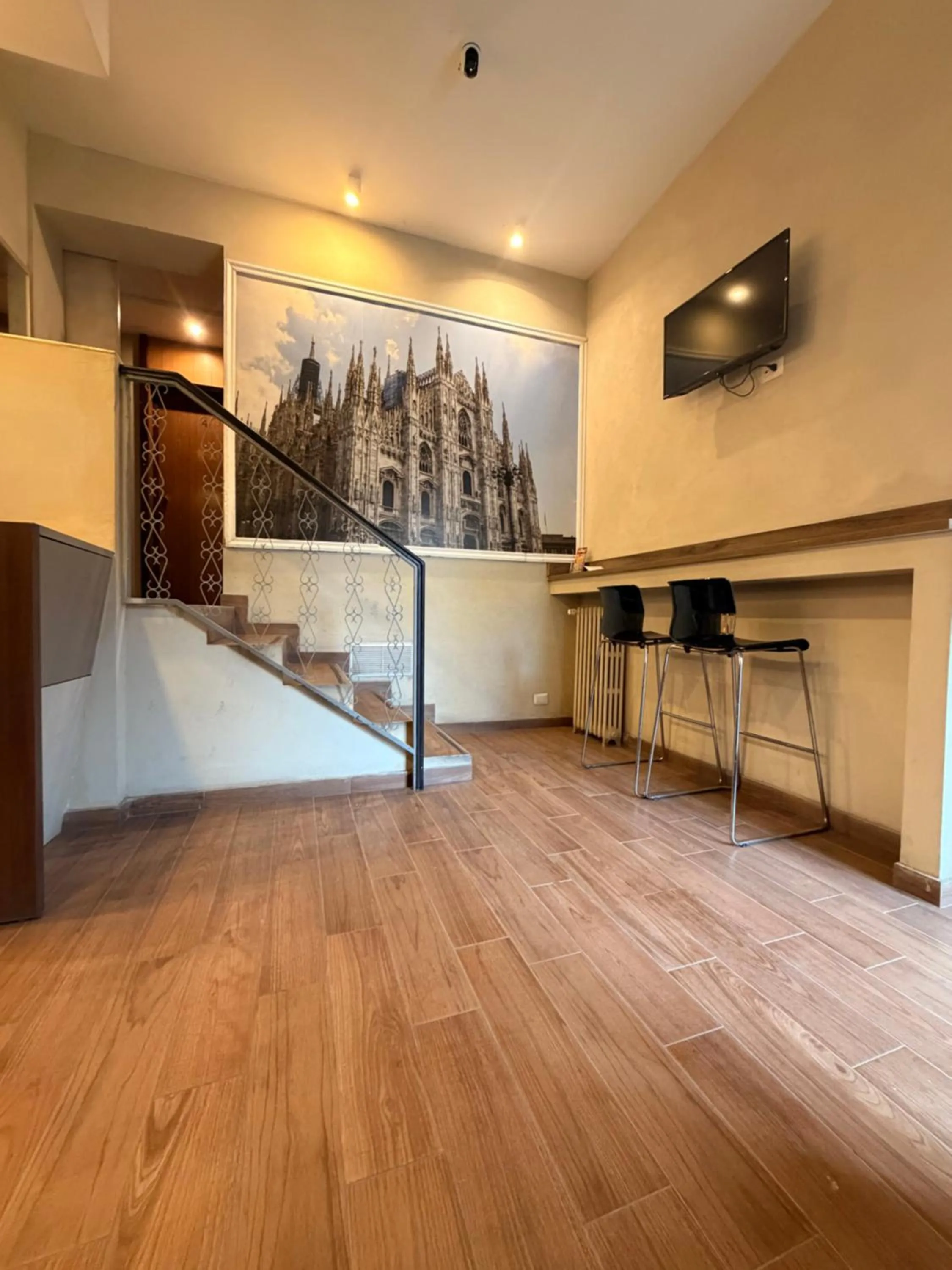 Lobby or reception in Albergo Corvetto Corso Lodi