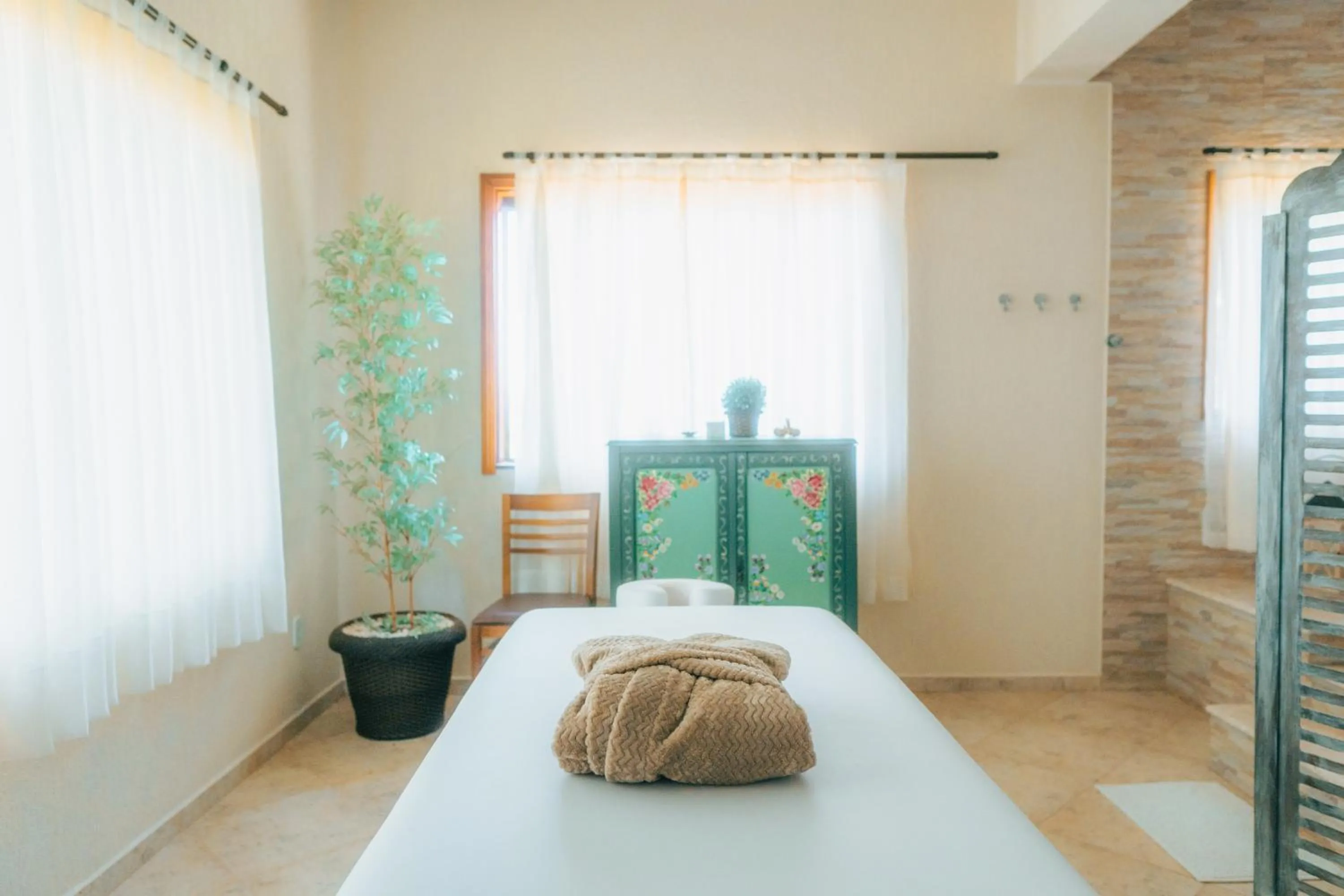 Bed in Pousada Alto de Monte Verde