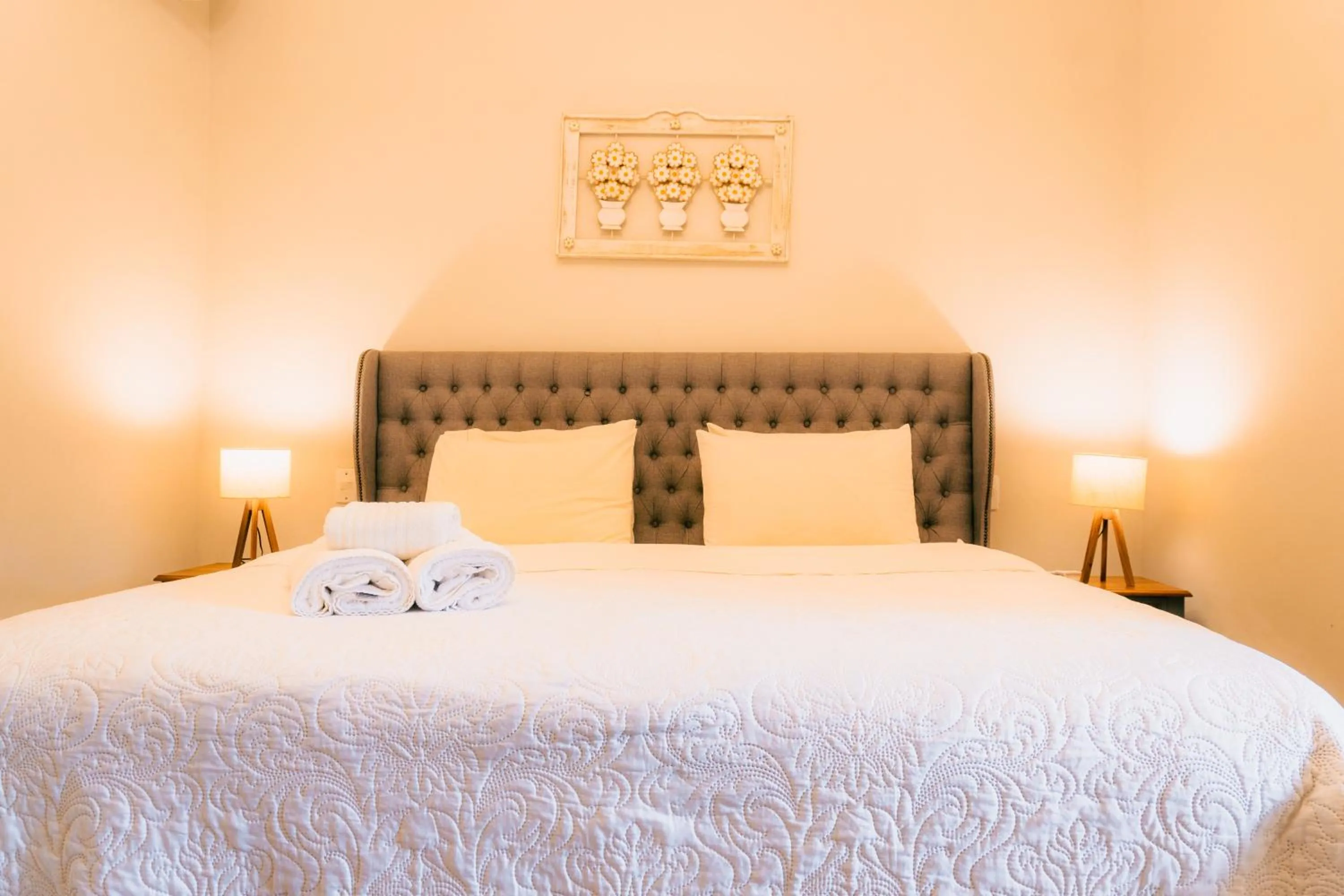 Bed in Pousada Alto de Monte Verde