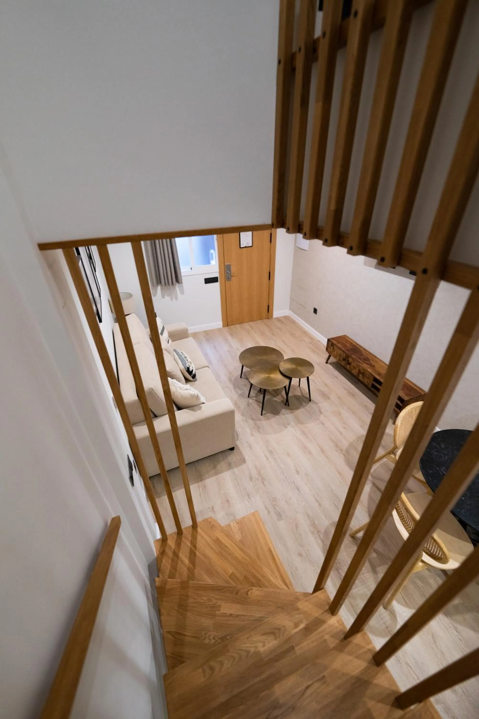 Living room, Bed in Apartamentos Málaga Premium - Calle San Telmo