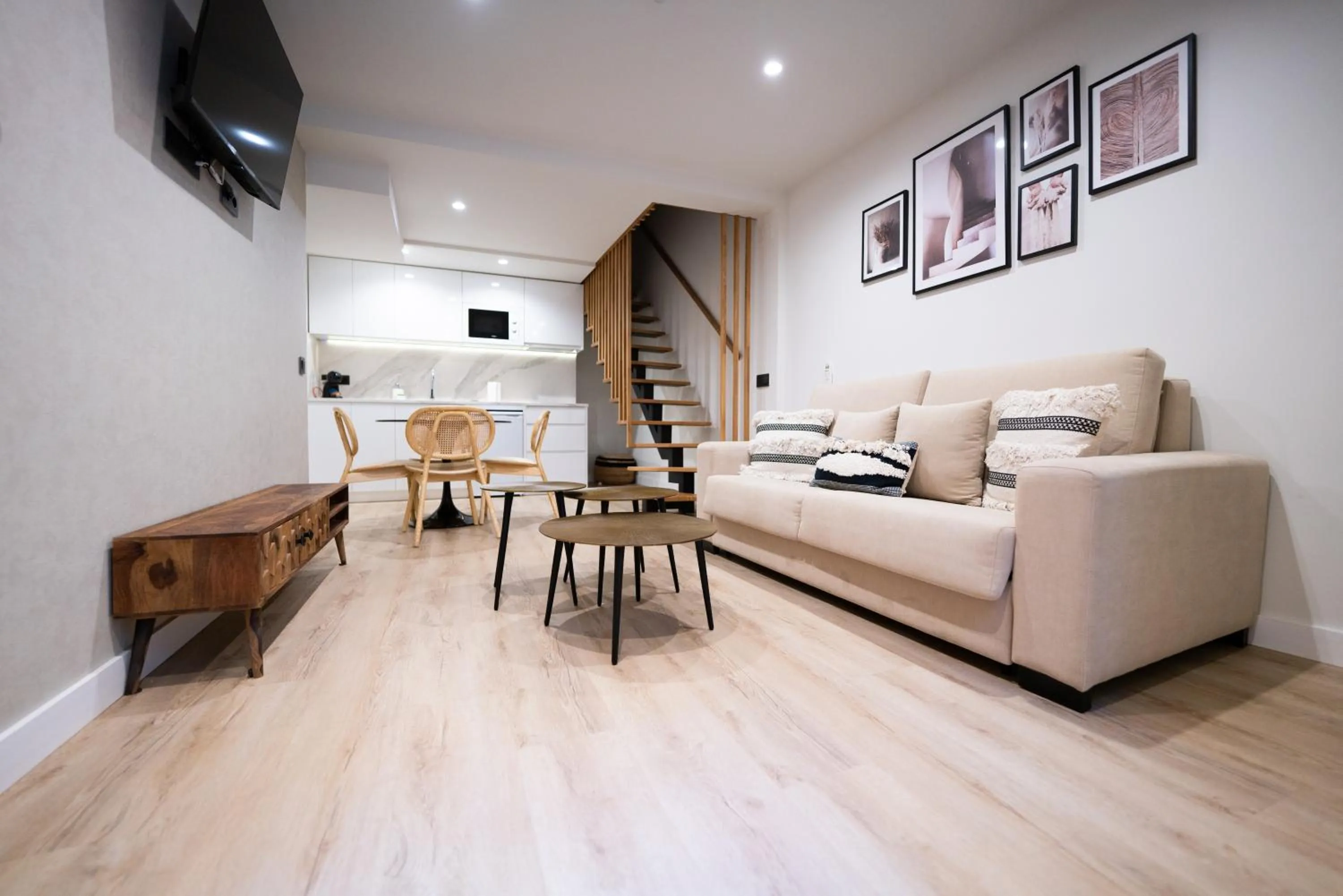 Living room in Apartamentos Málaga Premium - Calle San Telmo