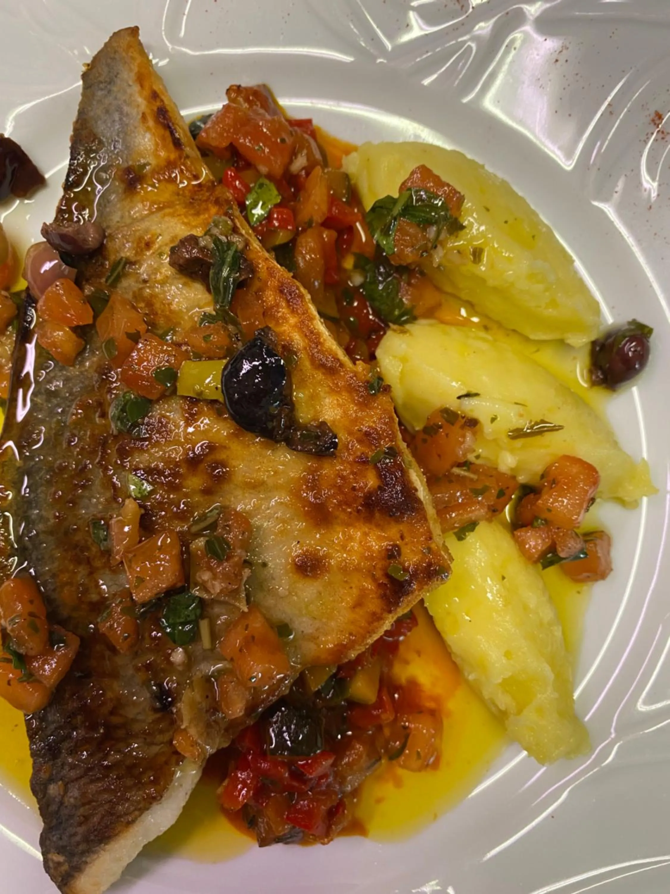 Food close-up in L'Oree Du Château