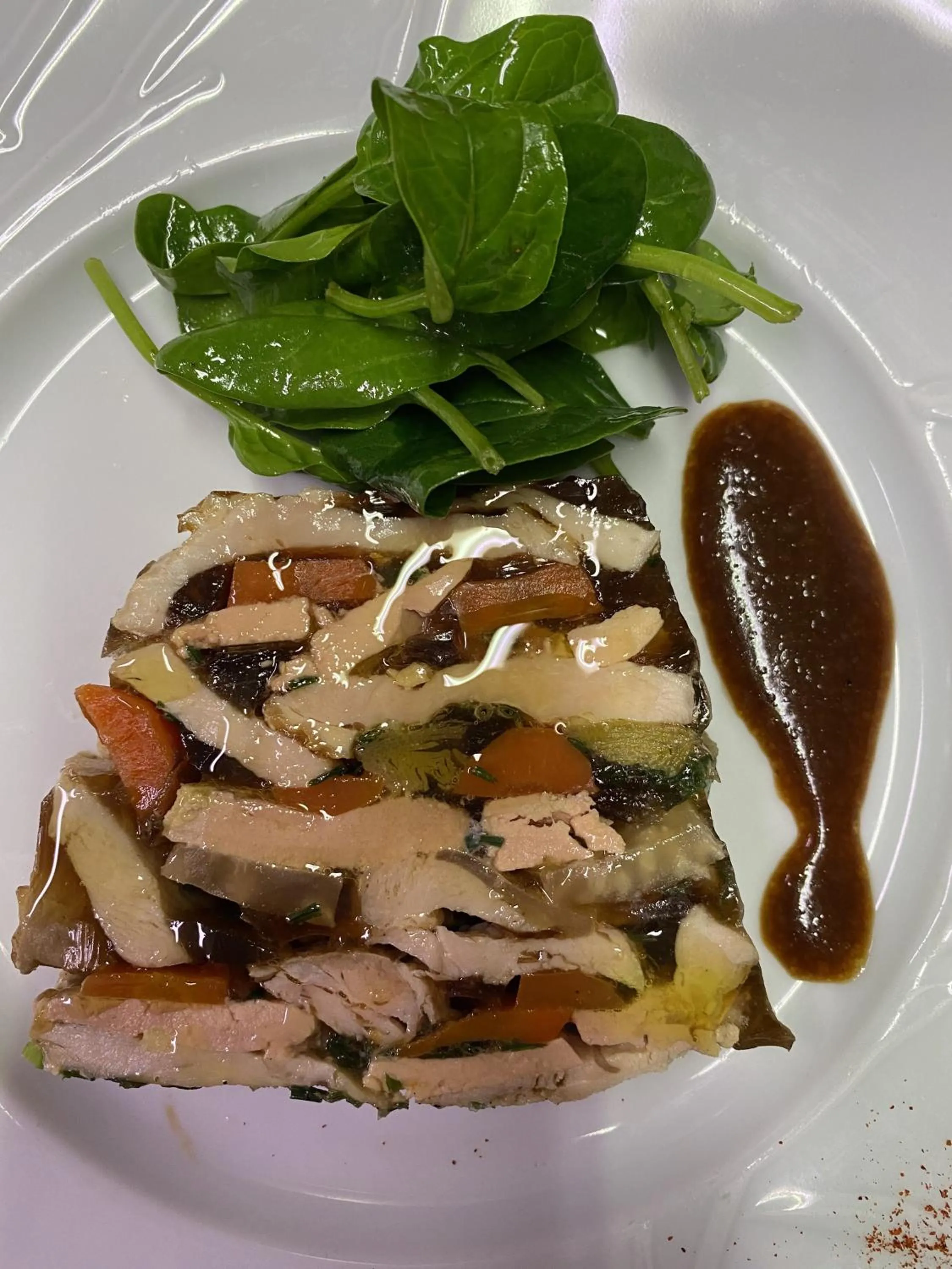 Food close-up in L'Oree Du Château