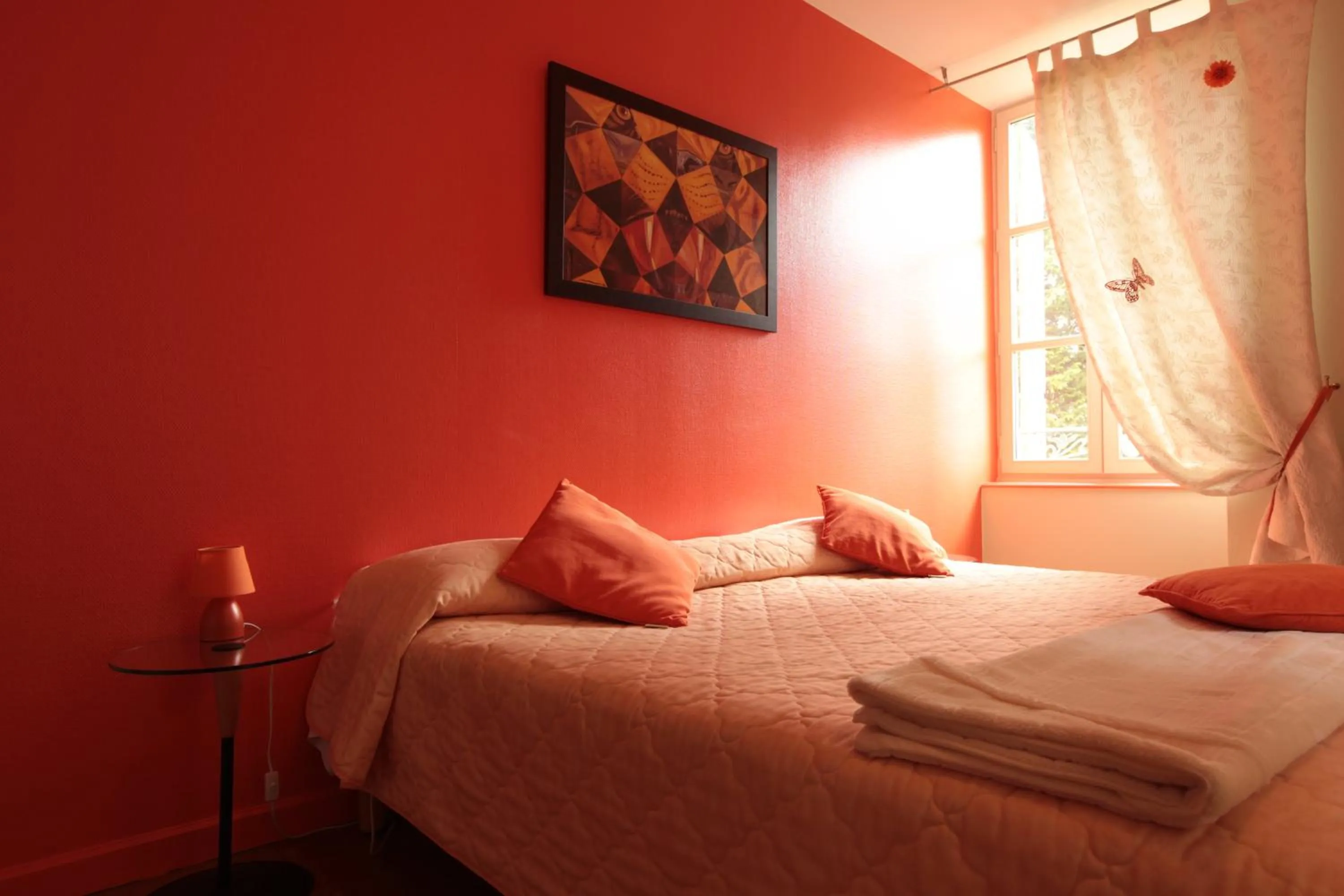 Bedroom, Bed in L'Oree Du Château