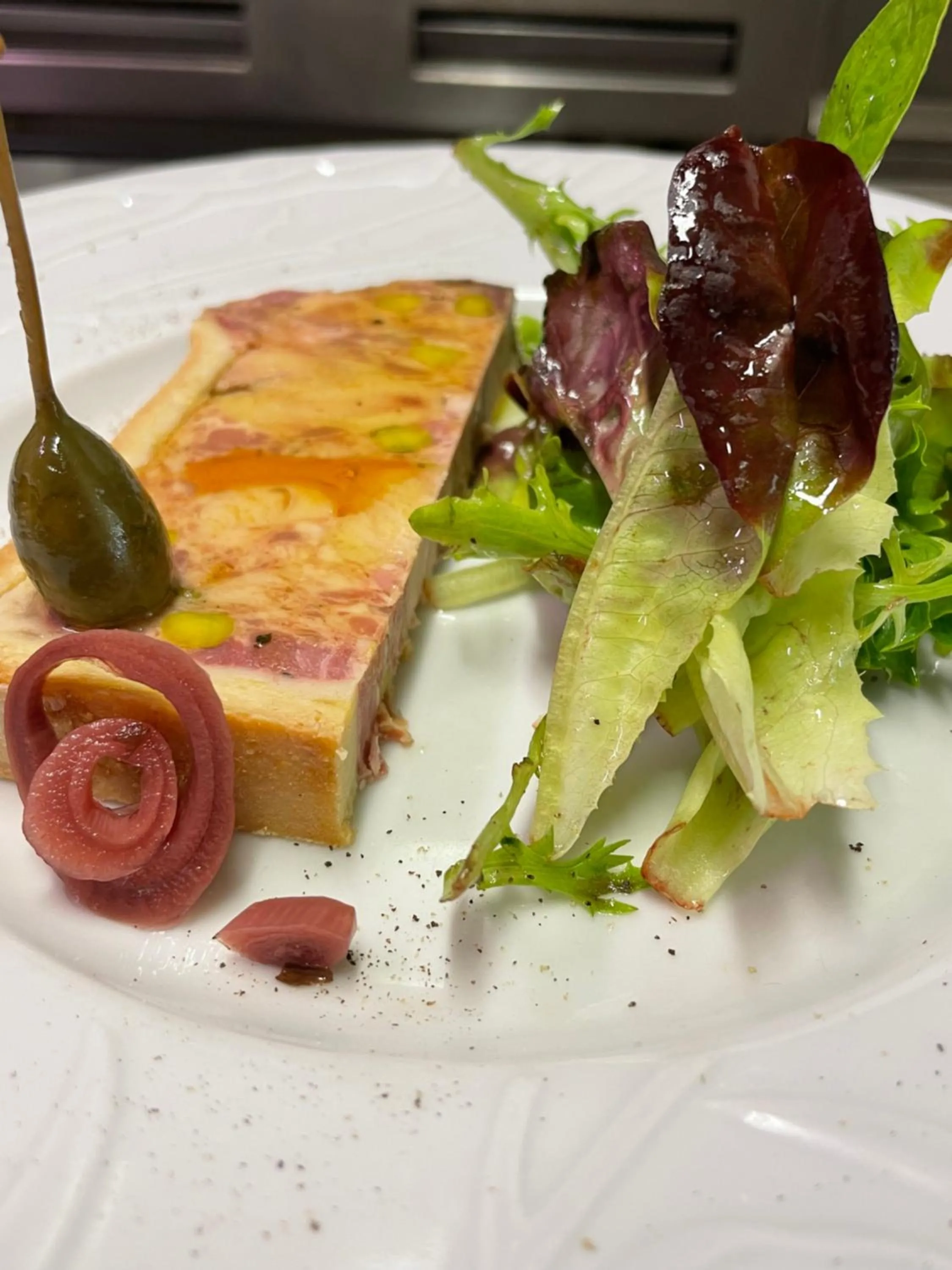 Food close-up in L'Oree Du Château