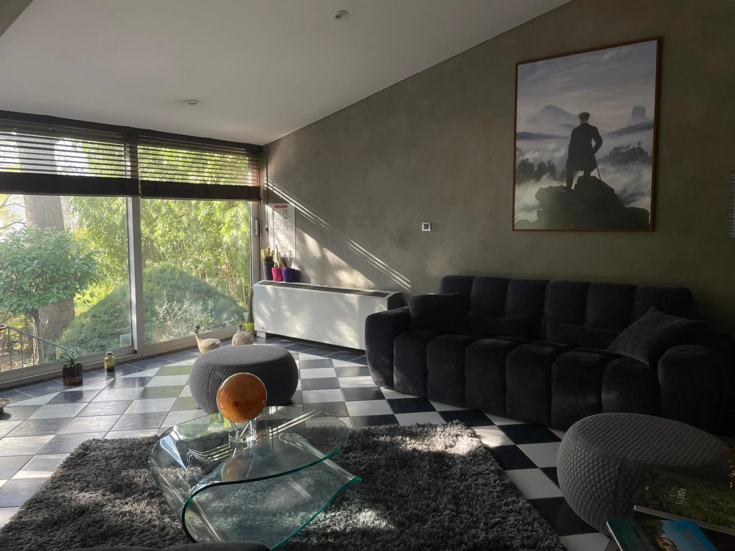 Lobby or reception in L'Oree Du Château