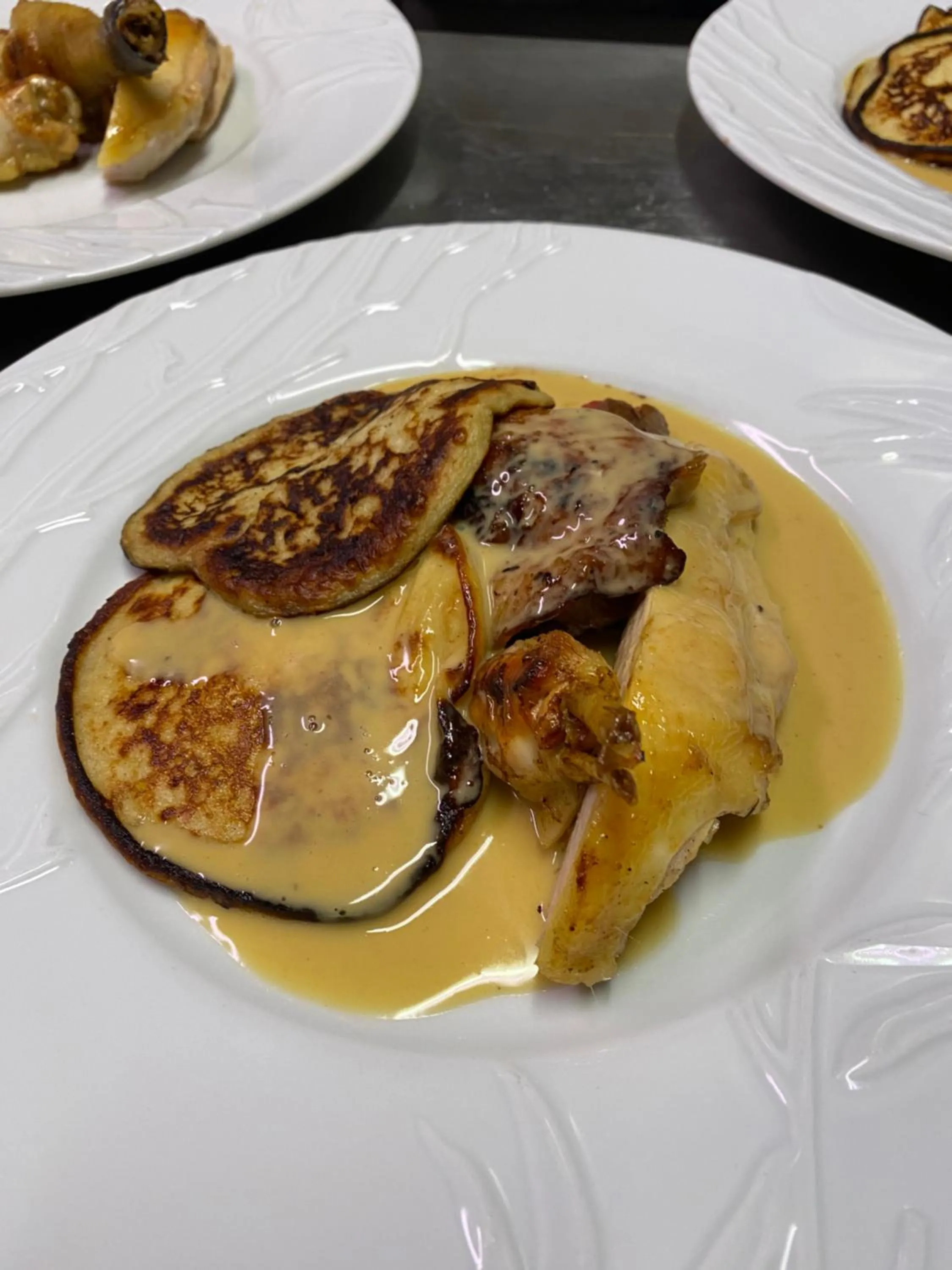 Food close-up in L'Oree Du Château