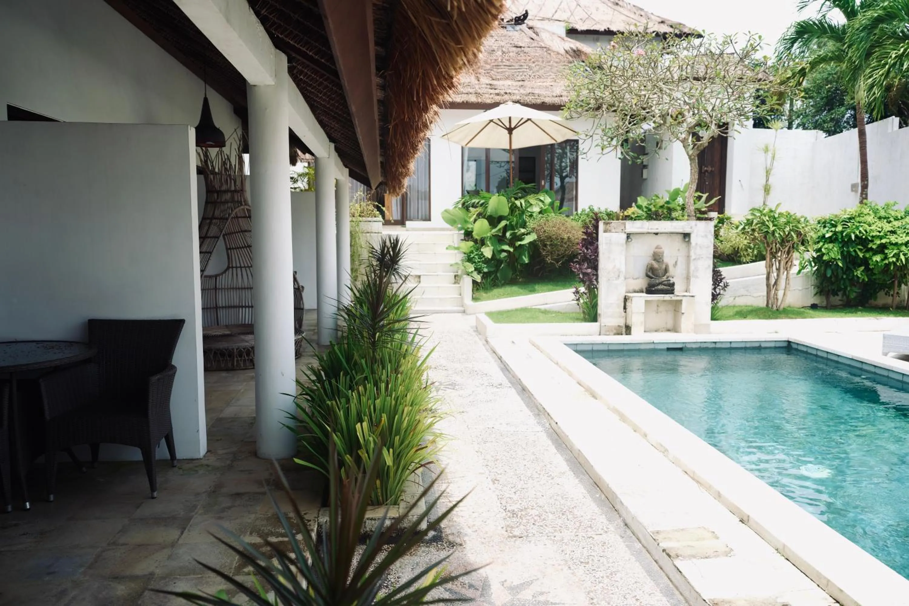 Pool view in Villa Leelavadee