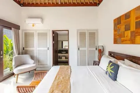 Bedroom, Bed in Villa Leelavadee