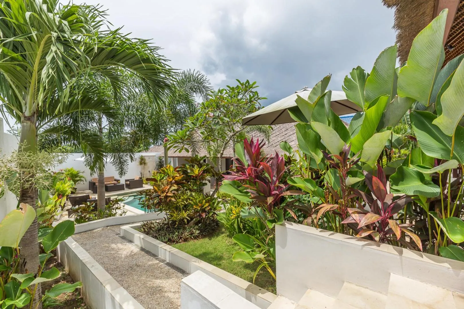 Garden in Villa Leelavadee