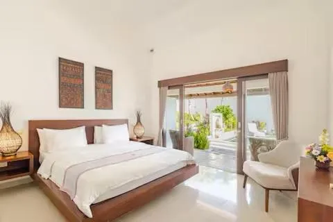 Bedroom, Bed in Villa Leelavadee
