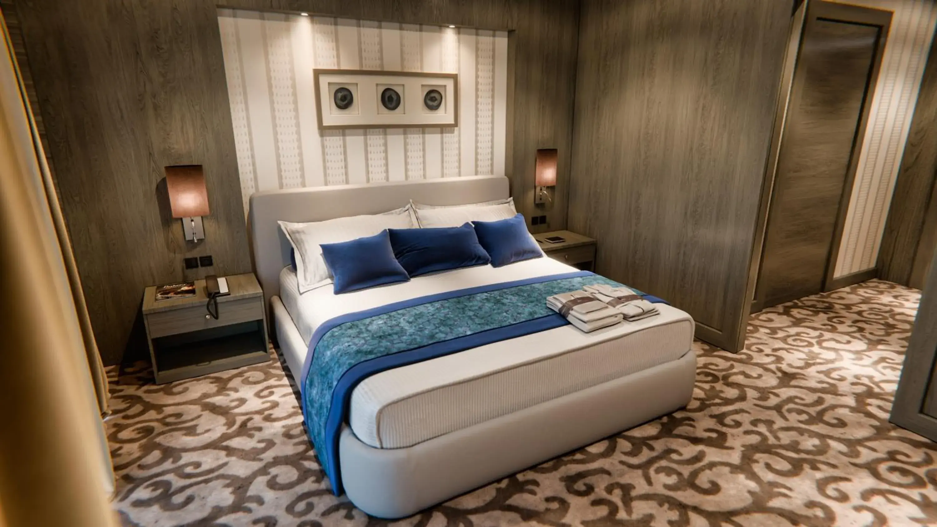 Bedroom, Bed in AlHamra Hotel Kuwait Bedroom, Bed in AlHamra Hotel Kuwait