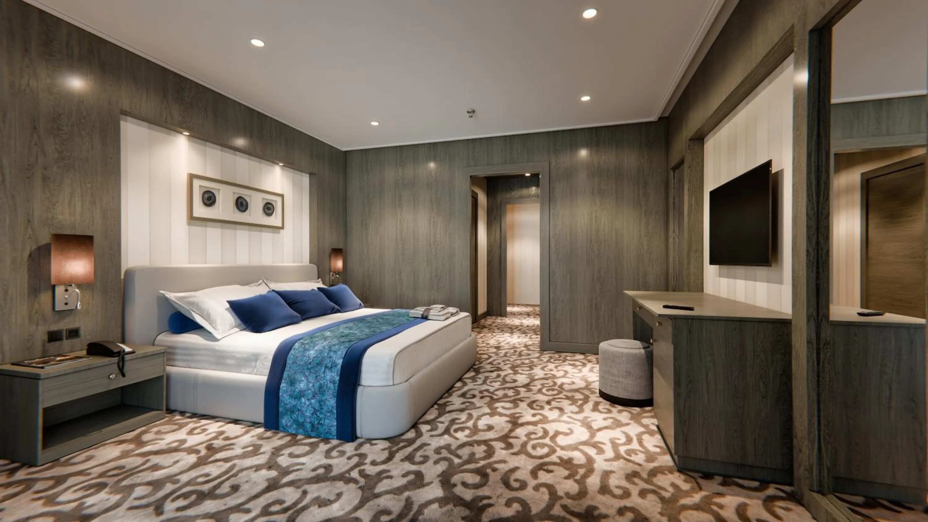 Bedroom, Bed in AlHamra Hotel Kuwait