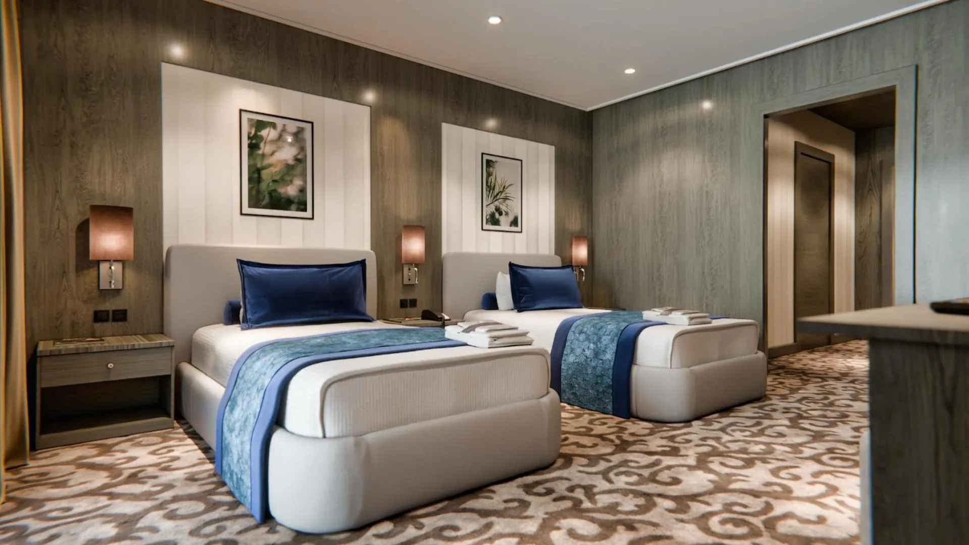 Bedroom, Bed in AlHamra Hotel Kuwait